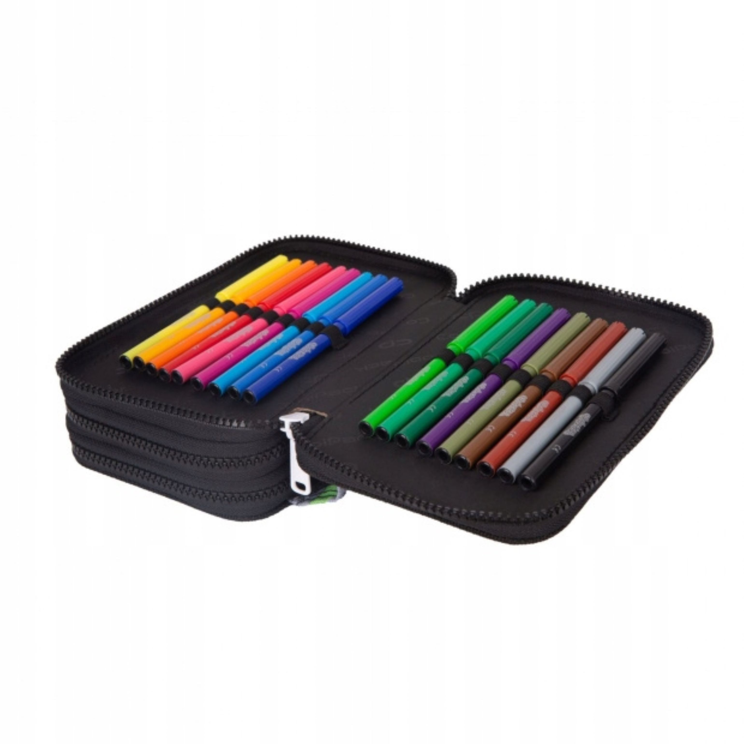 CoolPack Federmäppchen CoolPack 3-Fach Federmäppchen mit Zubehör – Fußball-Design!