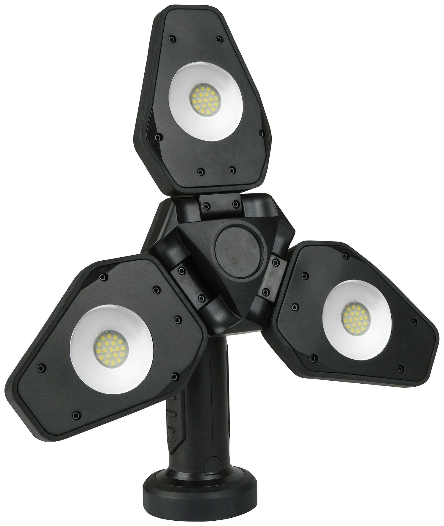 Inschrijven spelen tij Osram LED Baustrahler, USB-Anschluss mit Ladefunktion, mehrere  Helligkeitsstufen, LED fest integriert, Kaltweiß, 1000 Lumen, mit Stativ,  10 W, mit Akku