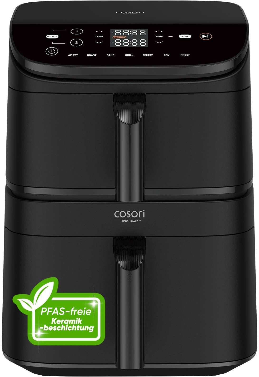 Cosori Heißluftfritteuse CAF-DC121-AEUR, 2630 W