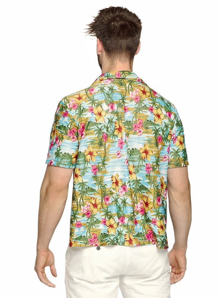 Boland T-Shirt Hawaiihemd Hibiskus Südseefeeling pur - Magnum wäre stolz! günstig online kaufen