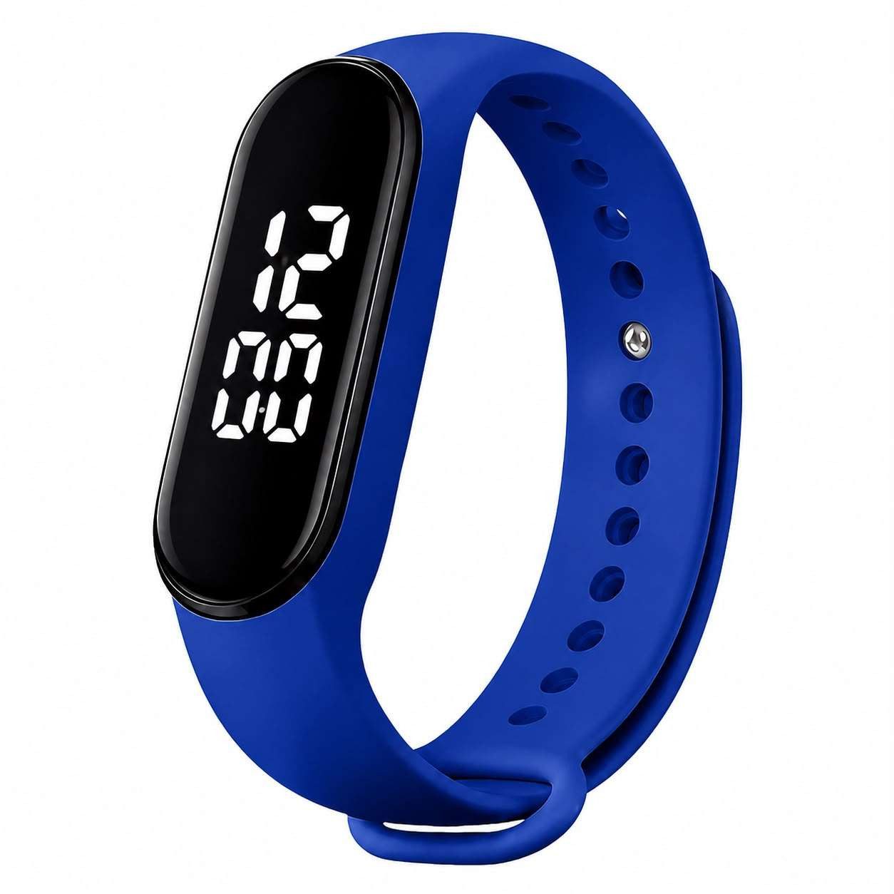 Taffstyle Quarzuhr Digitale Armbanduhr Silikon LED Sportuhr Gummi Kinderuhr Unisex bunt, (Batteriebetriebene LED-Uhr – kein Aufladen und kein Ladekabel nötig)
