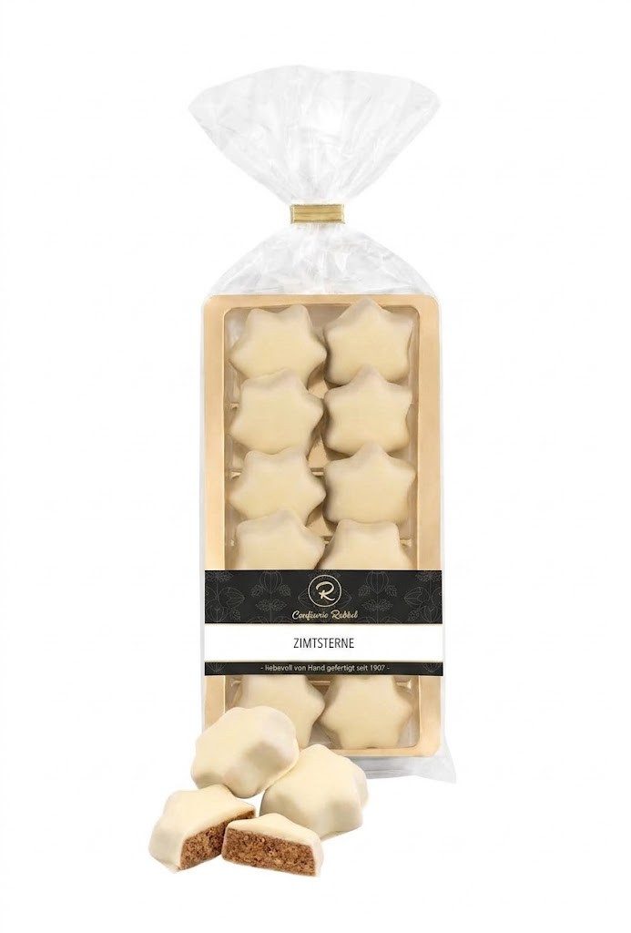 Confiserie Rabbel Knabberei Zimtsterne (125g), 1 x