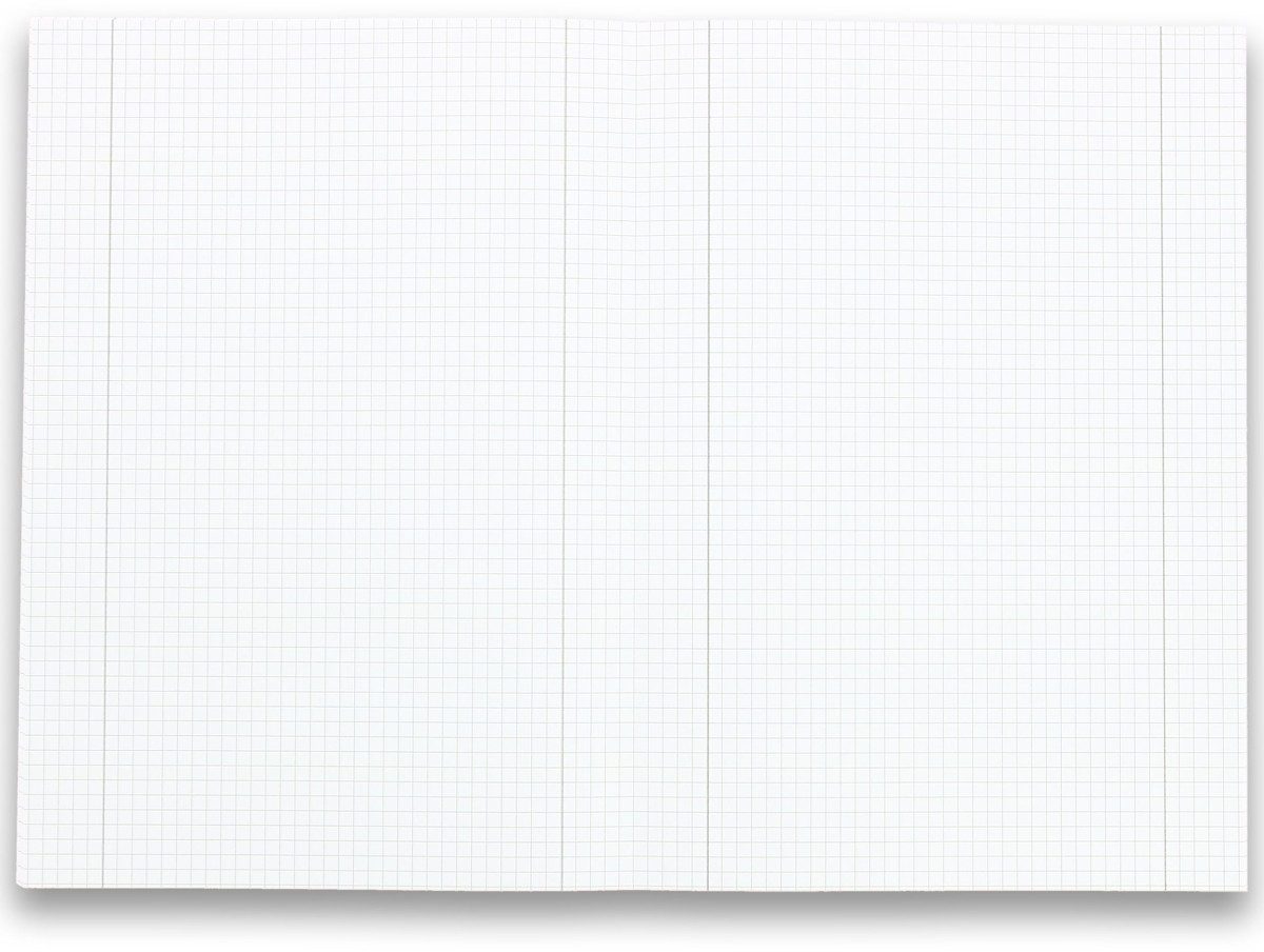 LANDRE Notizblock Kanzleipapier Office A3/A4 80 g/qm kariert mit Doppelrand VE=250 Bogen