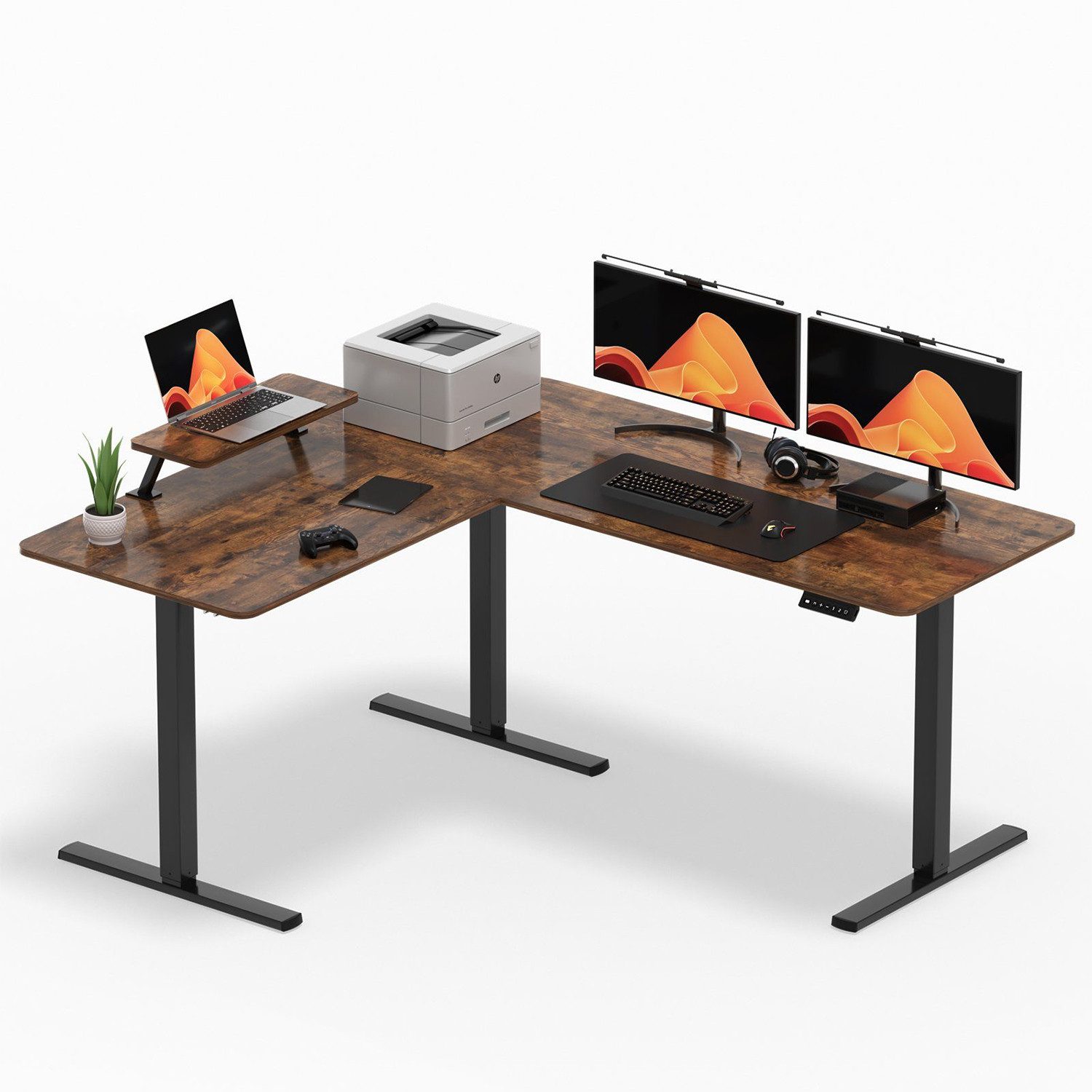 HOMALL Schreibtisch 160 x 140cm Eckschreibtisch günstig online kaufen