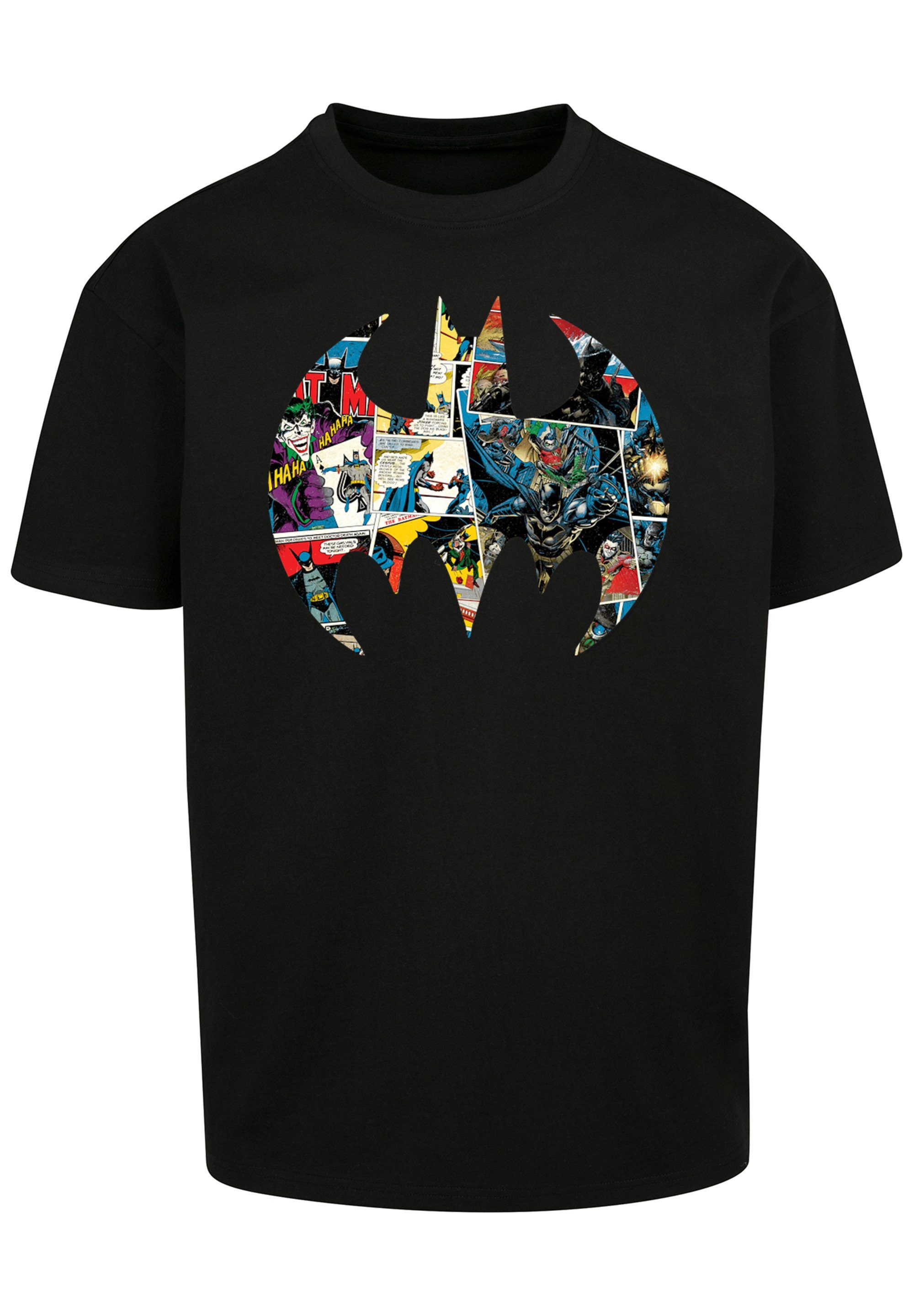 F4NT4STIC Batman Print Book Logo T-Shirt Comic