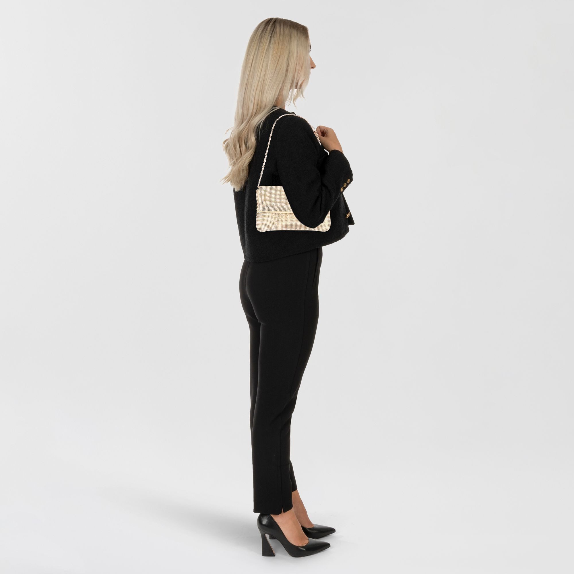Guess Clutch Zalina, Aluminium günstig online kaufen