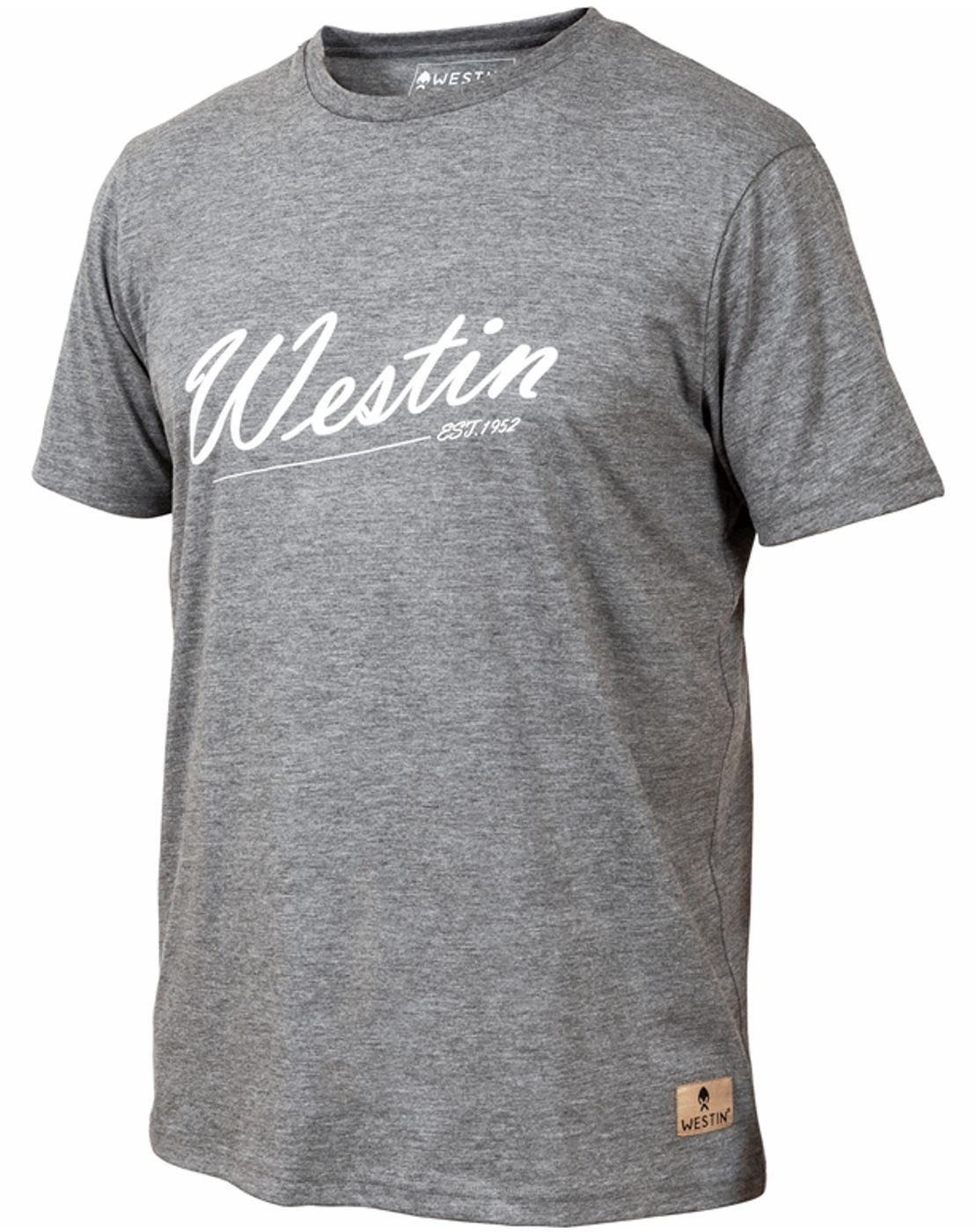 WESTIN T-Shirt Westin Old School T-Shirt Grey Melange - Tshirt