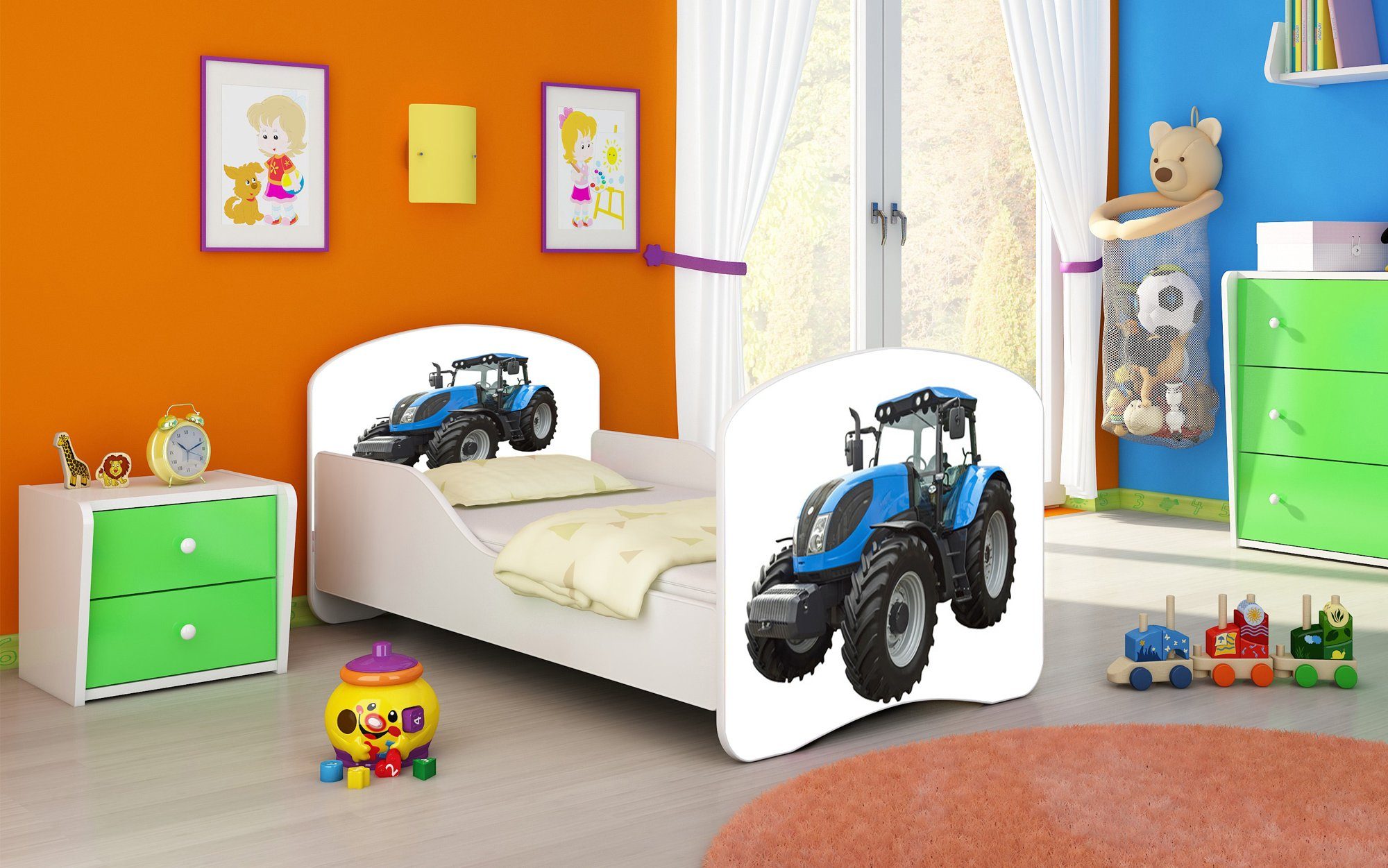 Baidani Kinderbett Milena, viele verschiedene Motive günstig online kaufen