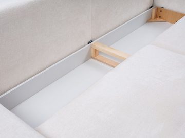 MOEBLO Sofa Bohdan, mit Schlaffunktion mit Bettkasten, Couch Polstermöbel Sitzmöbel Wohnzimmermöbel 3-Sitzer-Sofa Stoffsofa, mit Relaxfunktion, (BxHxT):244x92x102 cm