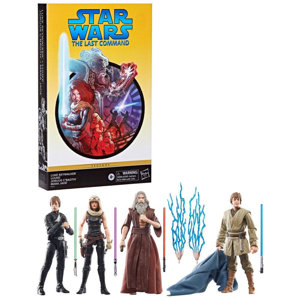 Hasbro Actionfigur Star Wars: Das letzte Kommando Black Series Actionfiguren 4er-Pack 15