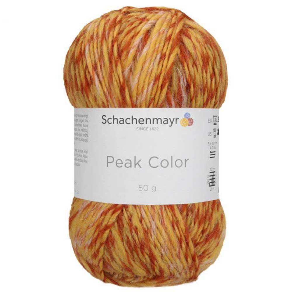 Schachenmayr Peak Color Wolle mit Farbverlauf zum Stricken & Häkeln Häkelwolle, 150,00 m (50g Farbverlaufswolle, Strickgarn, Handstrickgarn, Strickwolle), Dochtgarn