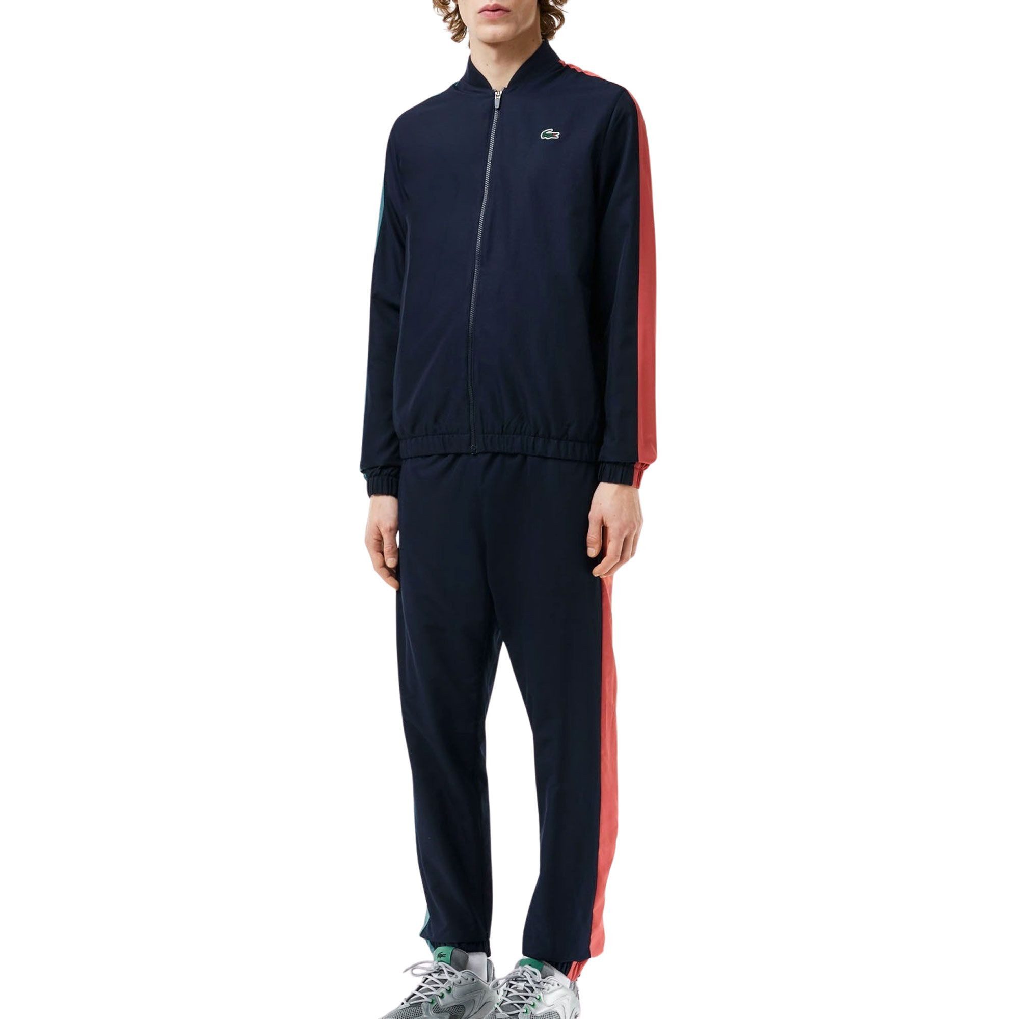Lacoste Jogginganzug Herren Tennis Colorblock Traininganzug günstig online kaufen
