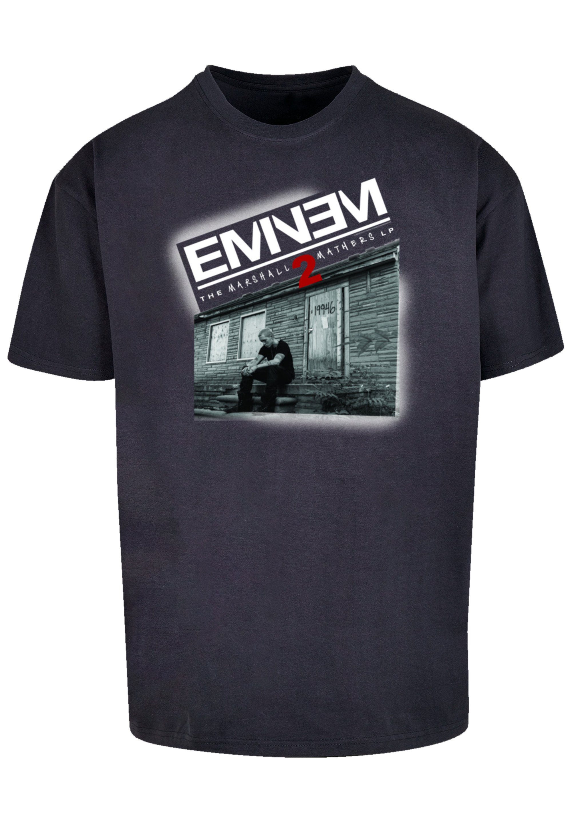 Rap T-Shirt Qualität, Premium Music 2 Musik Mathers navy Marshall Oldschool F4NT4STIC Eminem