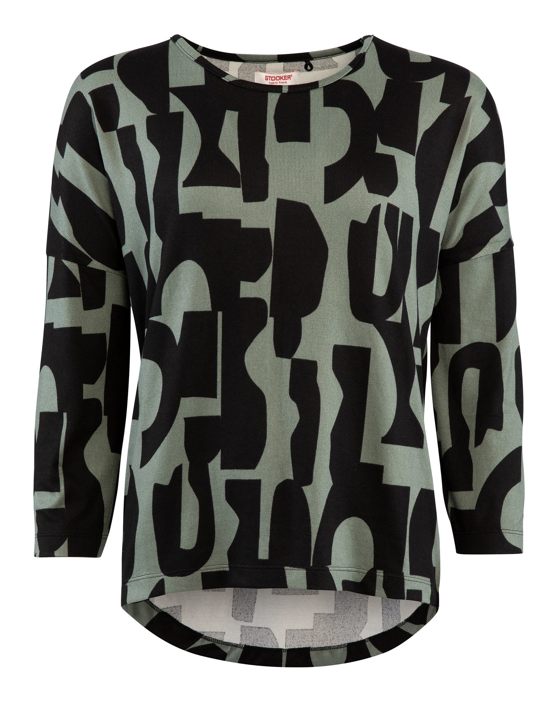 green abstract aop