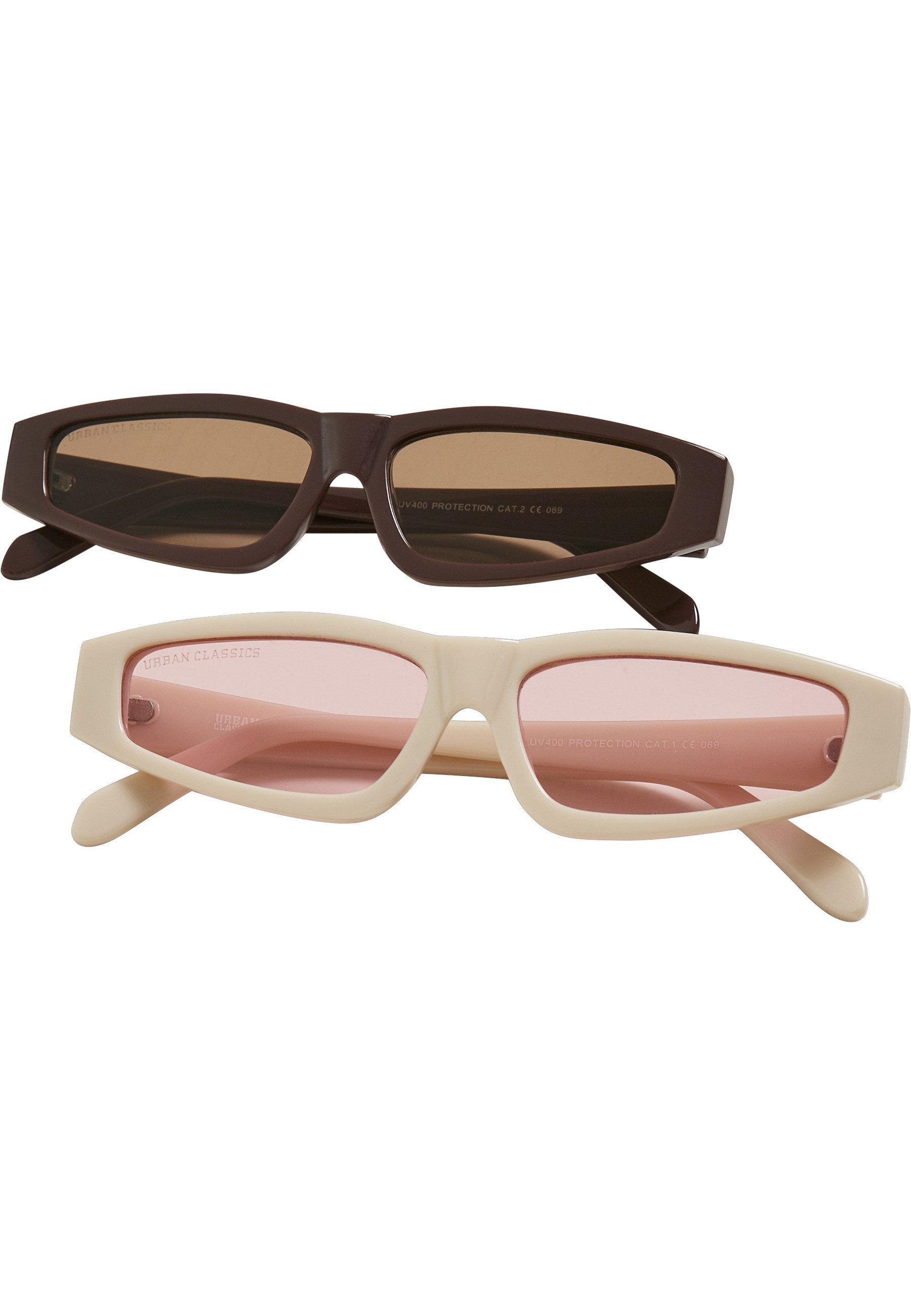 Sonnenbrille Urban Classics Unisex Sunglasses Lefkada 2-Pack