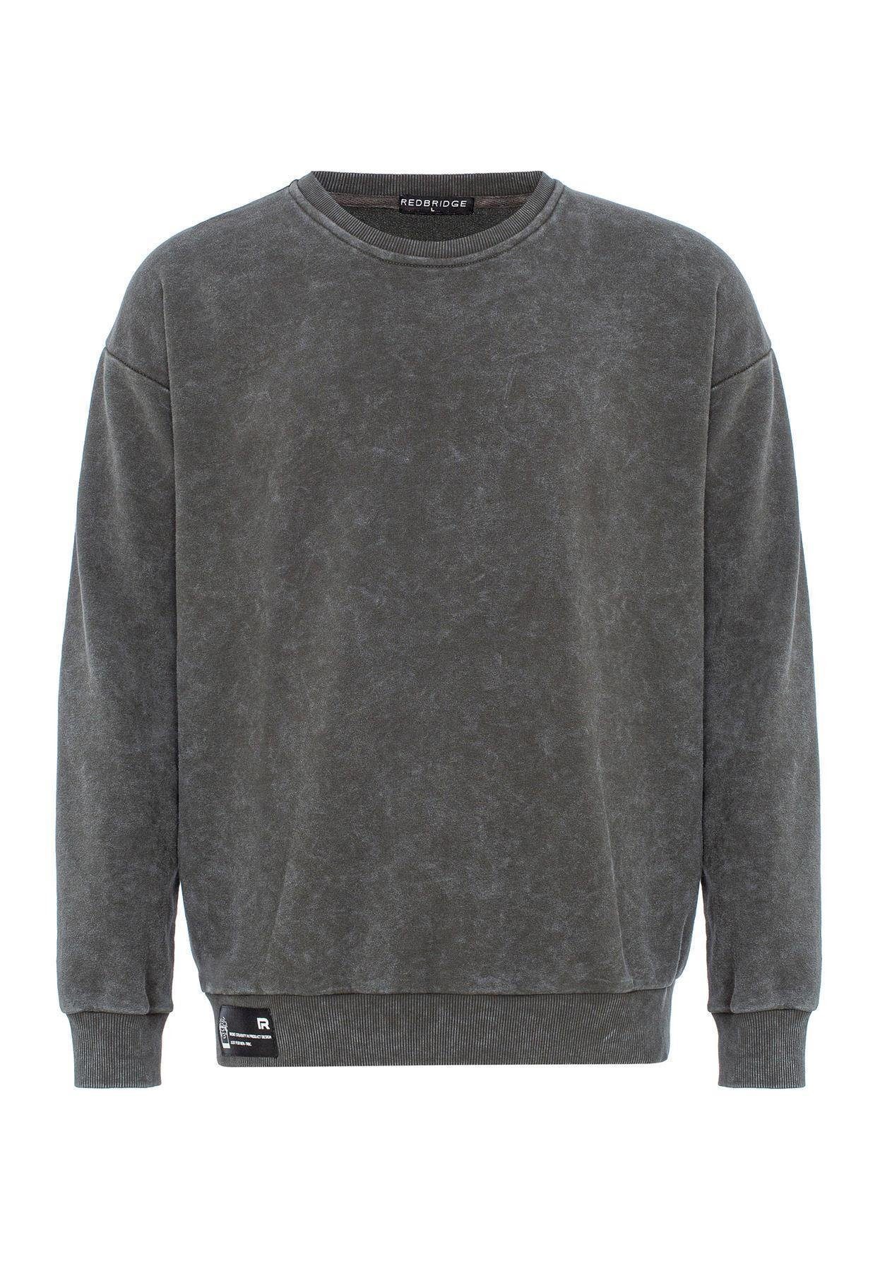 RedBridge Langarmshirt Red Bridge Herren Sweatshirt günstig online kaufen