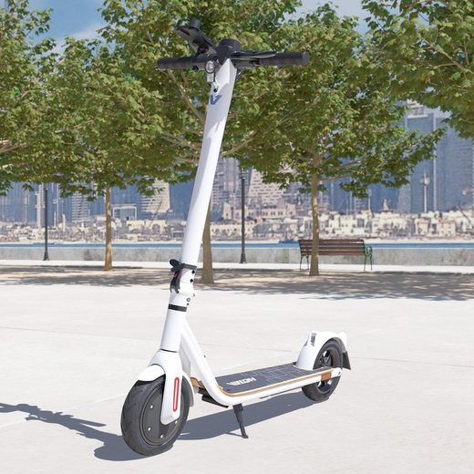 Viron E-Scooter »Elektro Scooter mit Straßenzulassung Aluminium Elektroroller eKFV Zulassung Faltbar Roller EScooter mit ABE«