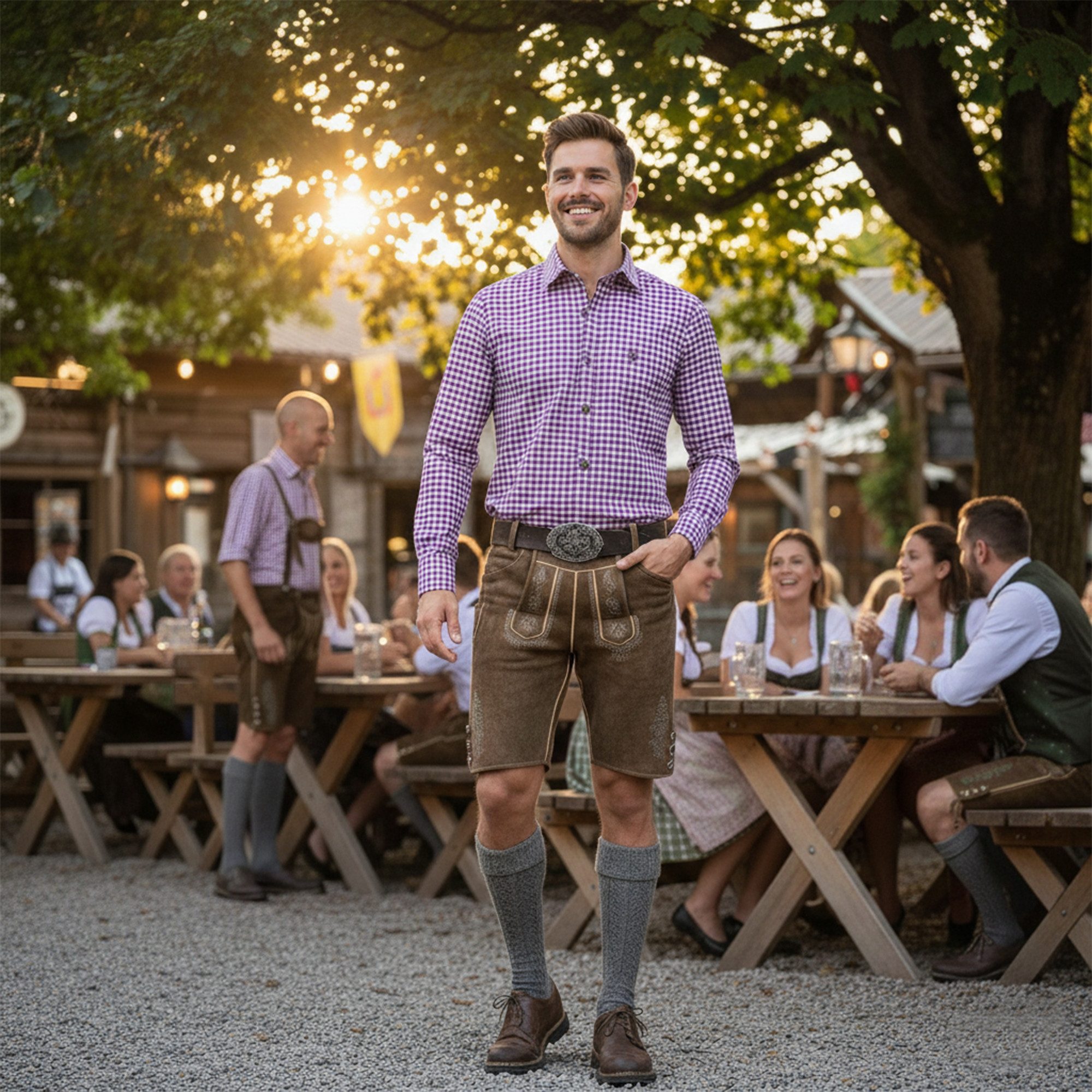 German Wear Trachtenhemd GW120x Trachtenhemd Langarm hemd Trachtenmode Hemd günstig online kaufen