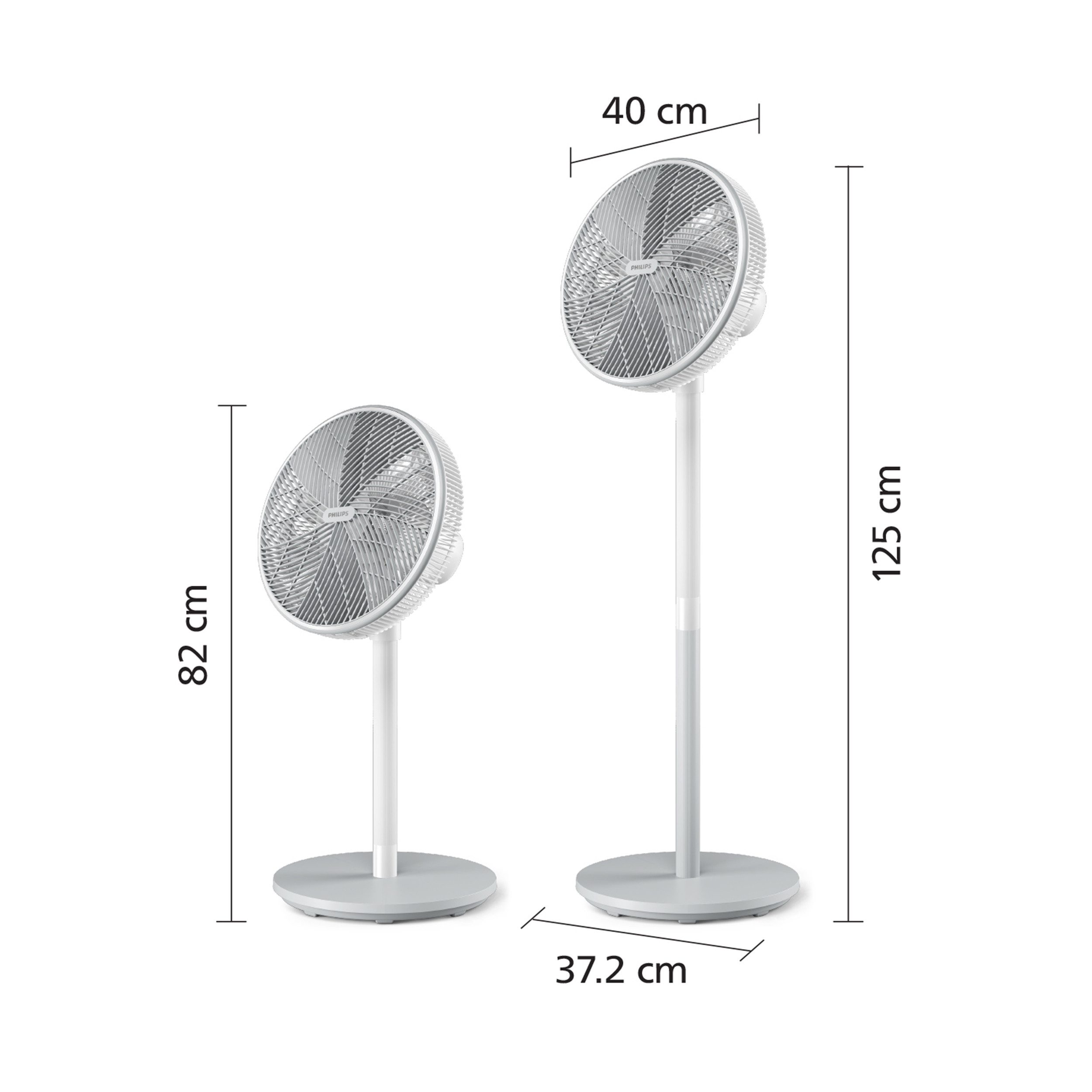 Philips Standventilator CX2550/00 Serie 2000, mit günstig online kaufen