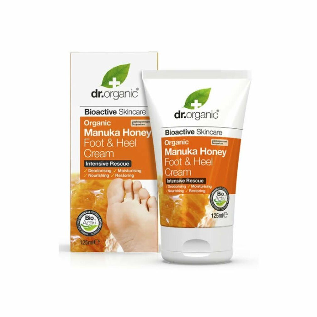 Dr. Organic Fußcreme Manuka Honey Foot Cream