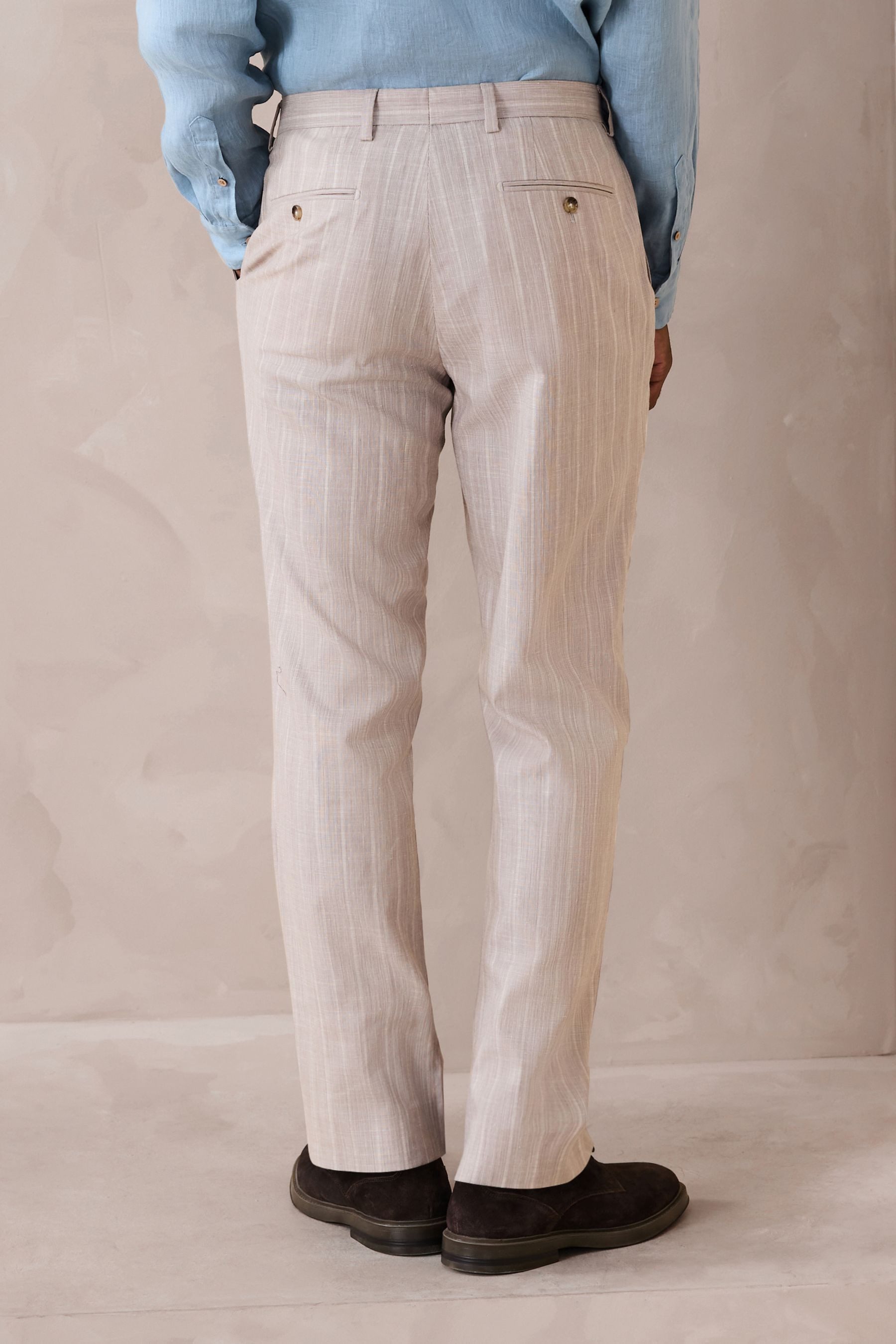 Next Anzughose Gestreifte Tailored Fit Anzughose (1-tlg)