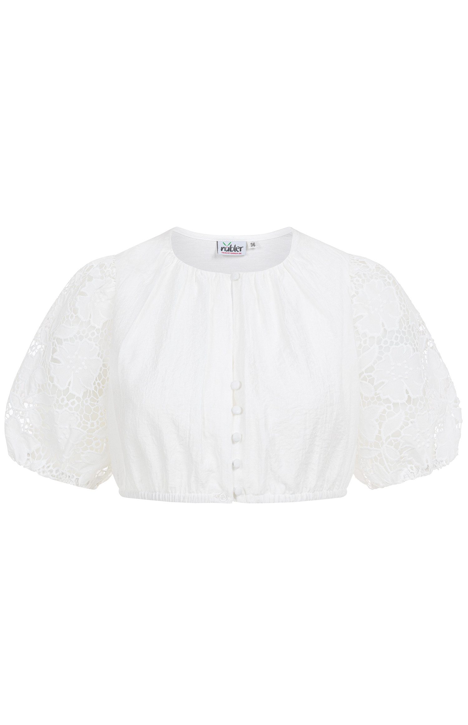 Nübler Dirndlbluse Dirndlbluse Letizia in Creme von Nübler