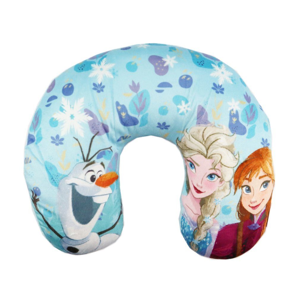 Disney Frozen Reisekissen Die Eiskönigin Elsa Anna Olaf Kinder Nackenkissen günstig online kaufen