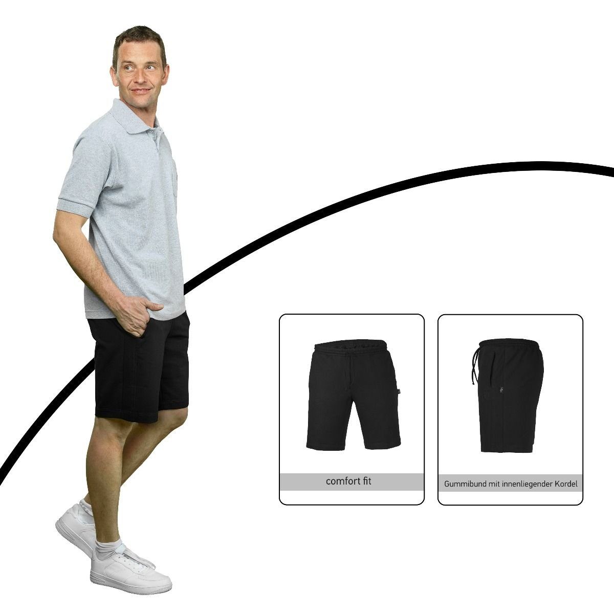 Authentic Klein Bermudas für Herren in günstig online kaufen