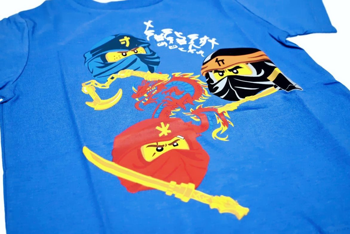 LEGO® kidswear T-Shirt Lego Ninjago ® Jungen T-Shirt blau 98 104 110 116 128, 3-8 Jahre Lego Ninjago Kleidung