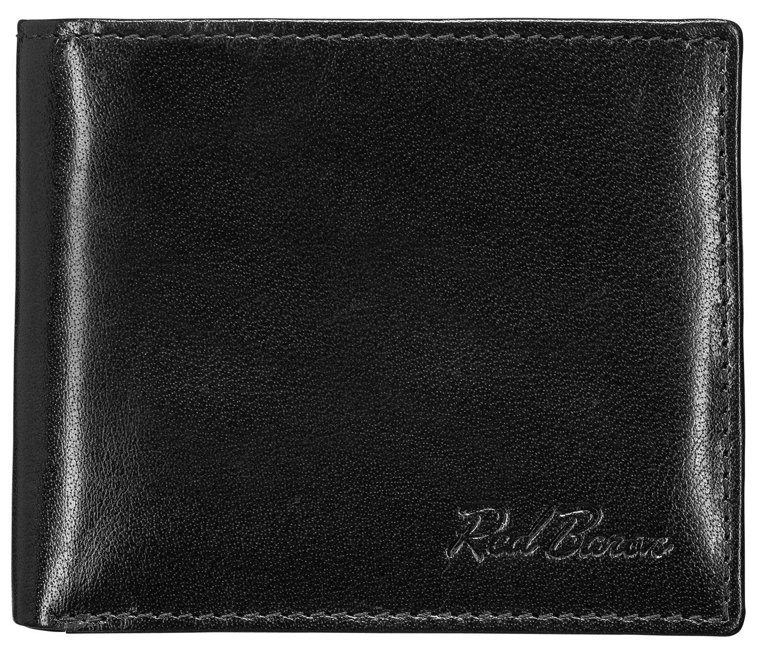 Red Baron Geldbörse RB-WT-006-03, Kreditkartenfächer, Netzfach, Münzfach mit Druckknopf