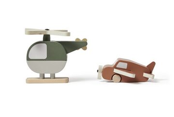 Flexa Spielzeug-Hubschrauber Hubschrauber und Flugzeug aus Holz