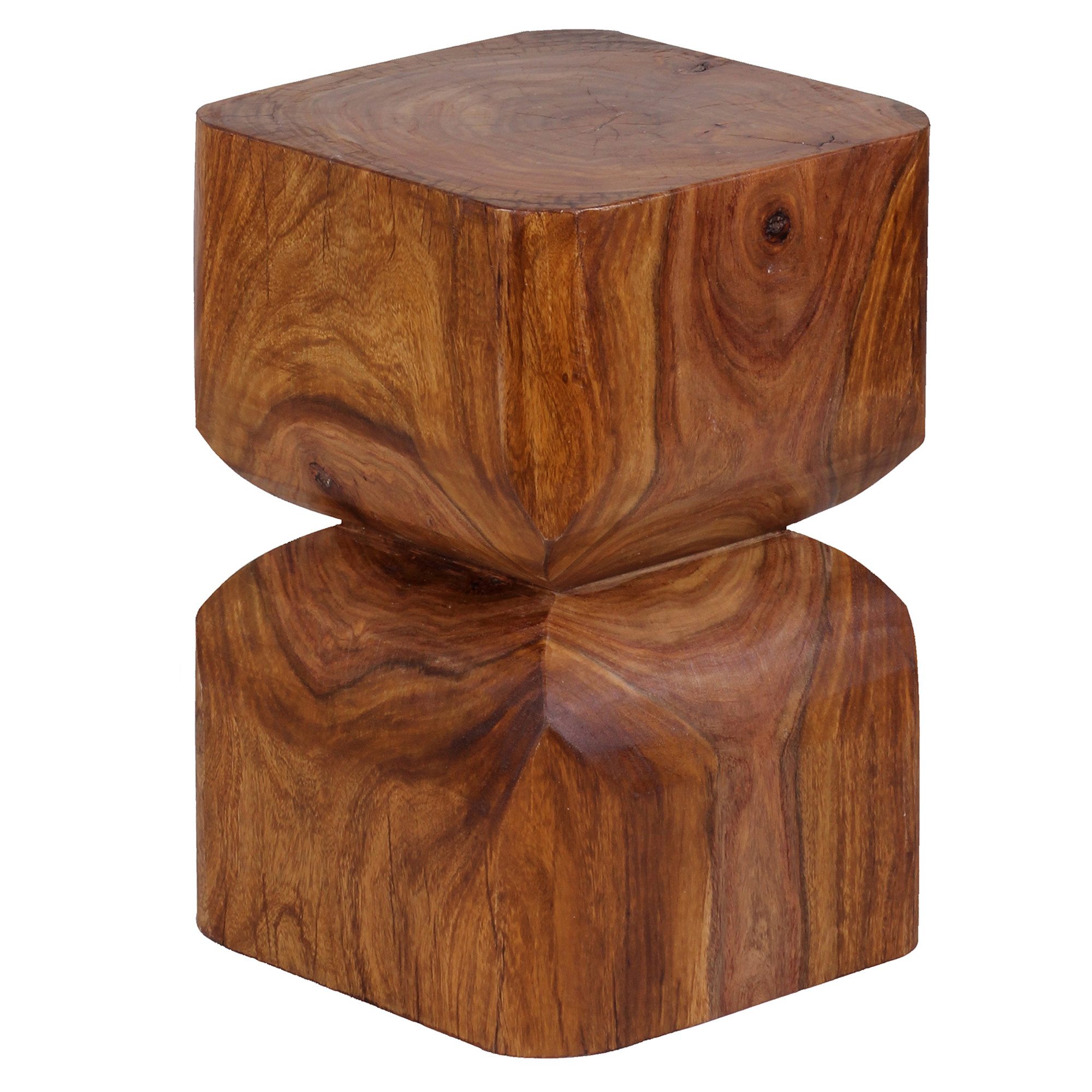 FINEBUY Beistelltisch FB43540 (Vollholz 30x45x30 cm, günstig online kaufen