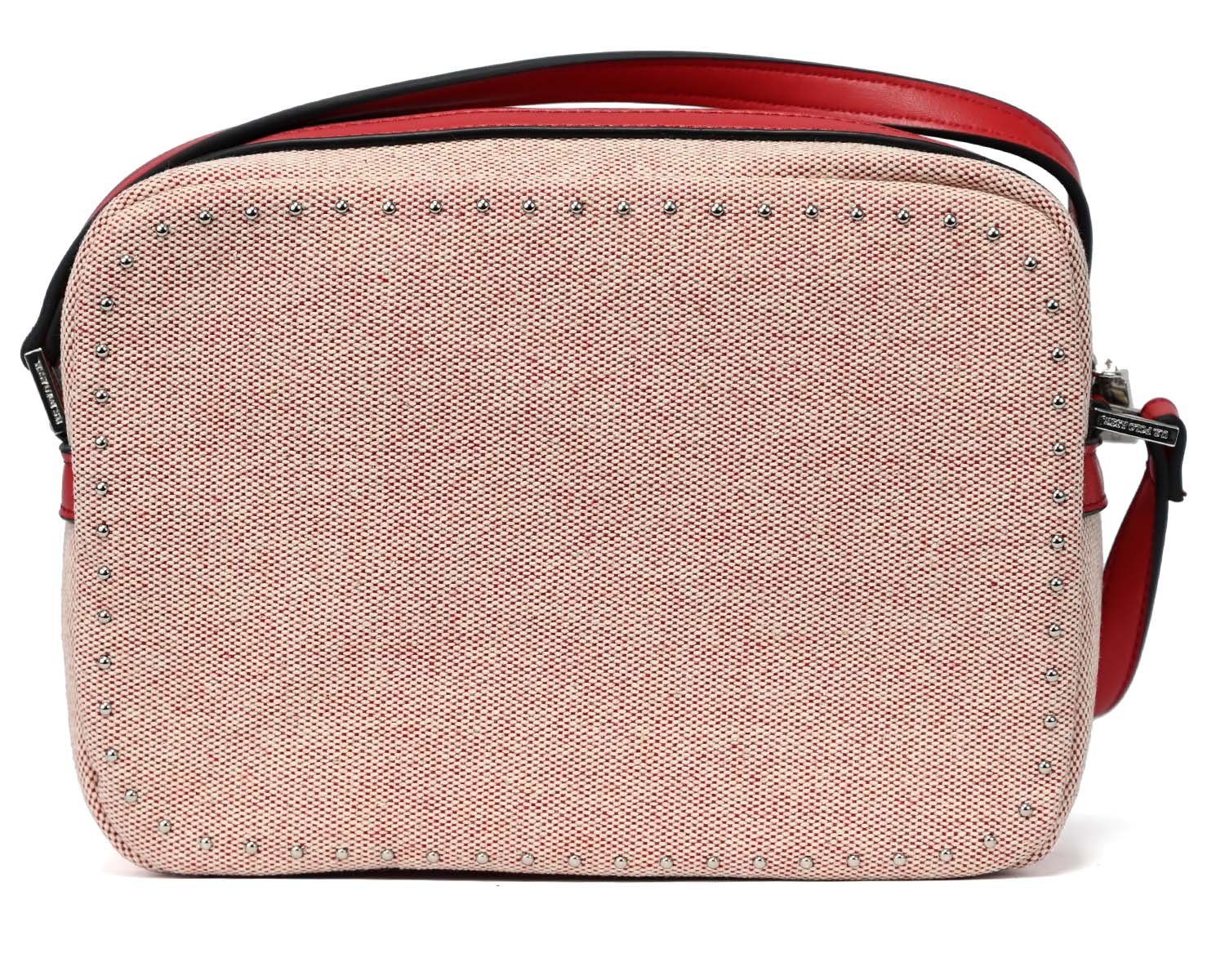 U.S. Polo Assn. Umhängetasche U.S.POLO ASSN. GREAT MEADOW Crossbody Bag Canvas/PU RED