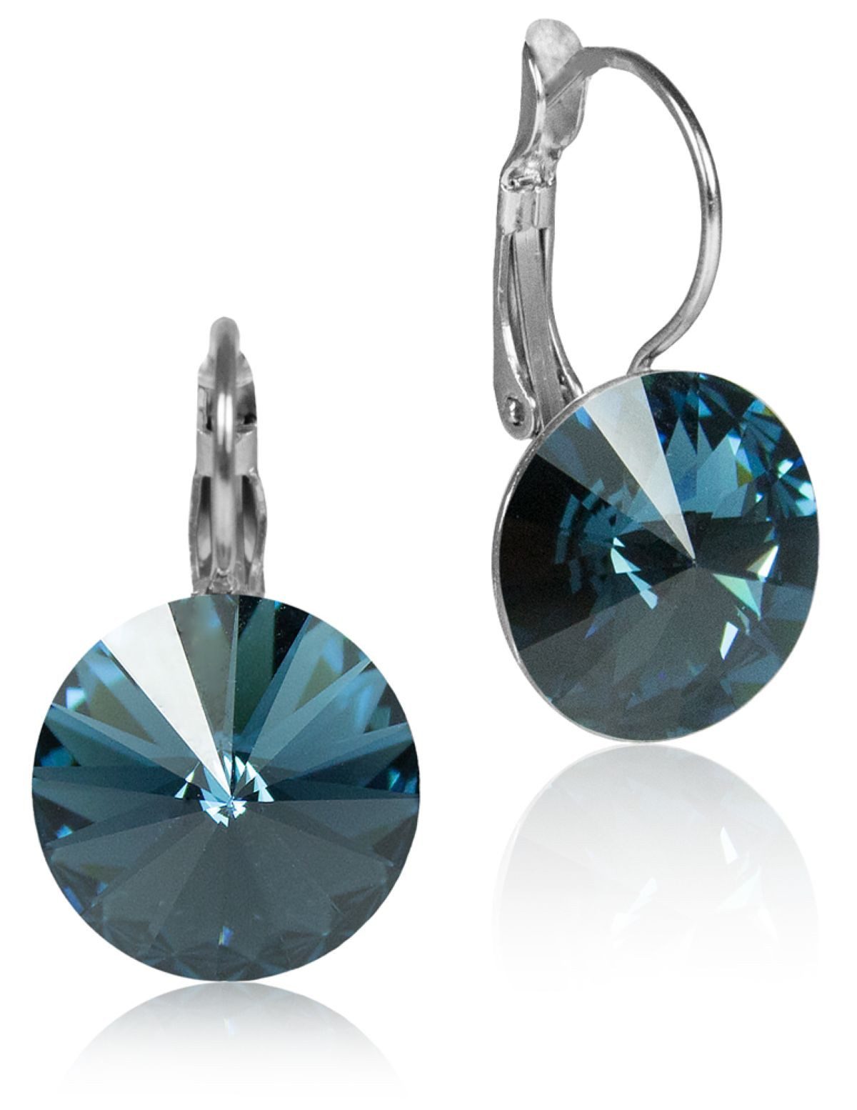 LUISIA® Paar Ohrhänger LUISIA 14 mm Ohrringe Rivoli mit Kristallen von Sw günstig online kaufen