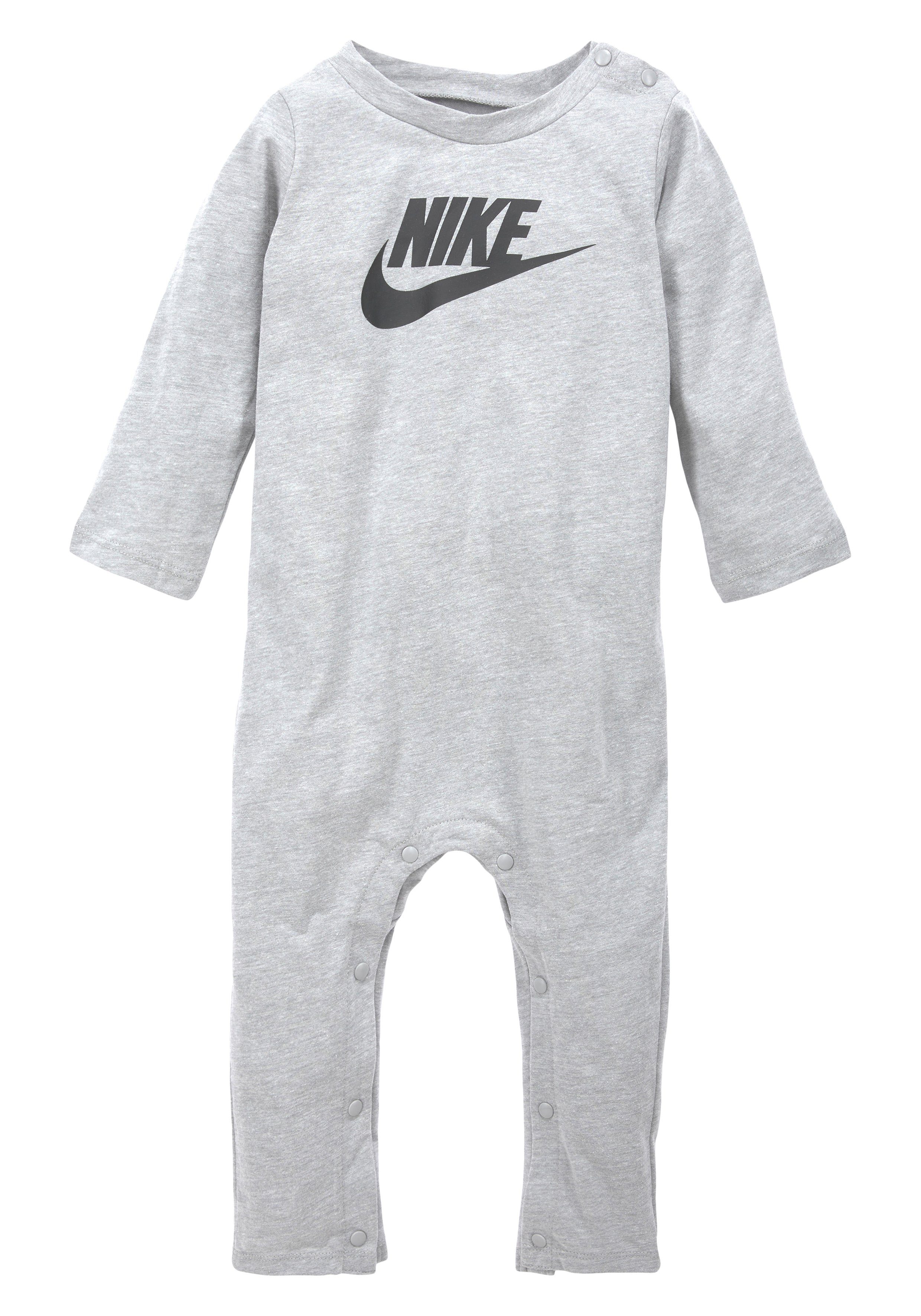 NON-FOOTED Strampler dk-grey-heat Sportswear HBR COVERALL Nike