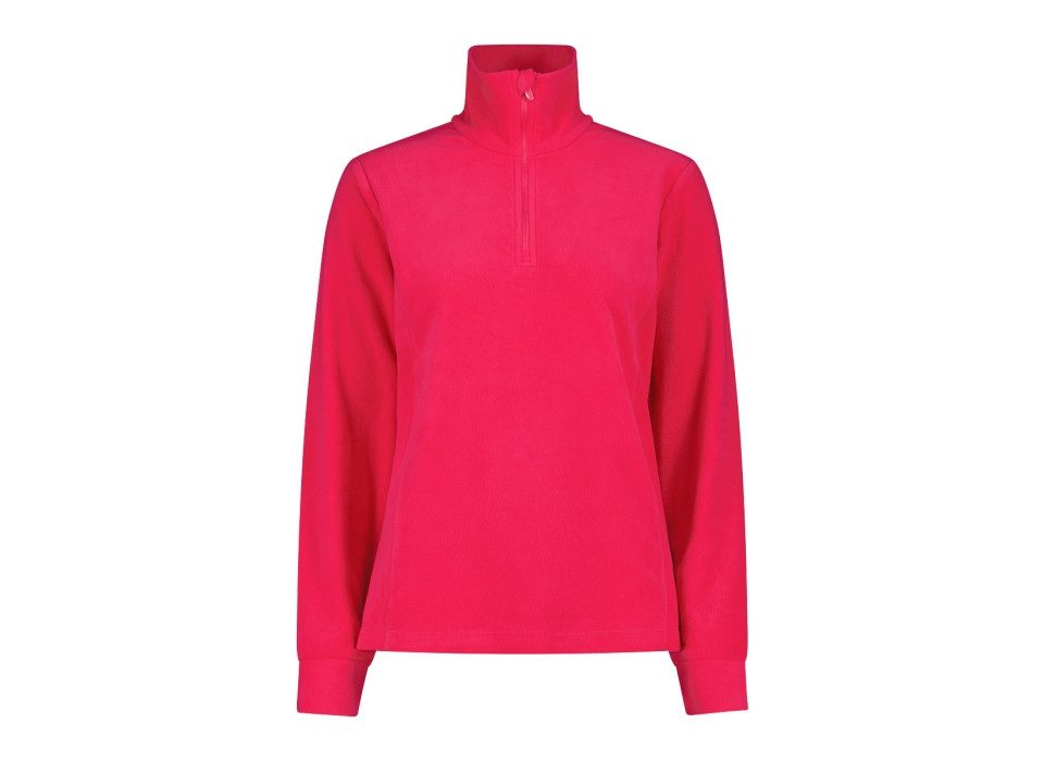 CMP Rollkragenpullover Damen Fleece Rollkr. RV magenta