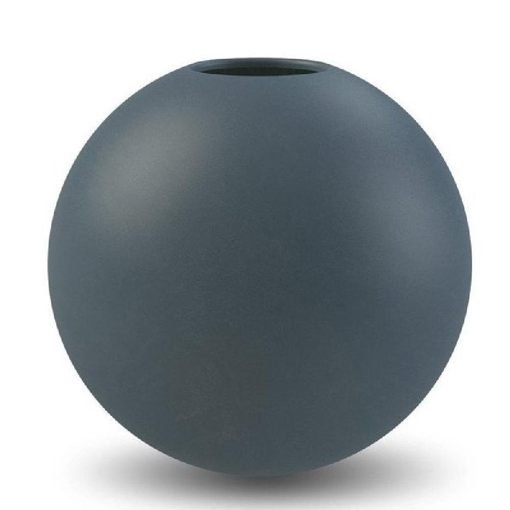 (20cm) Midnight Dekoobjekt Ball Design Cooee Vase Blue