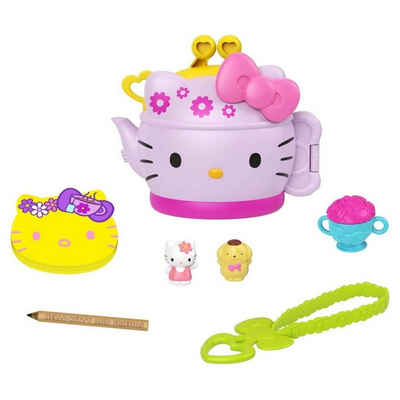 Mattel® Spielfigur Mattel GVB31 - Hello Kitty - Mini-Spielset in Schatulle, Teeparty