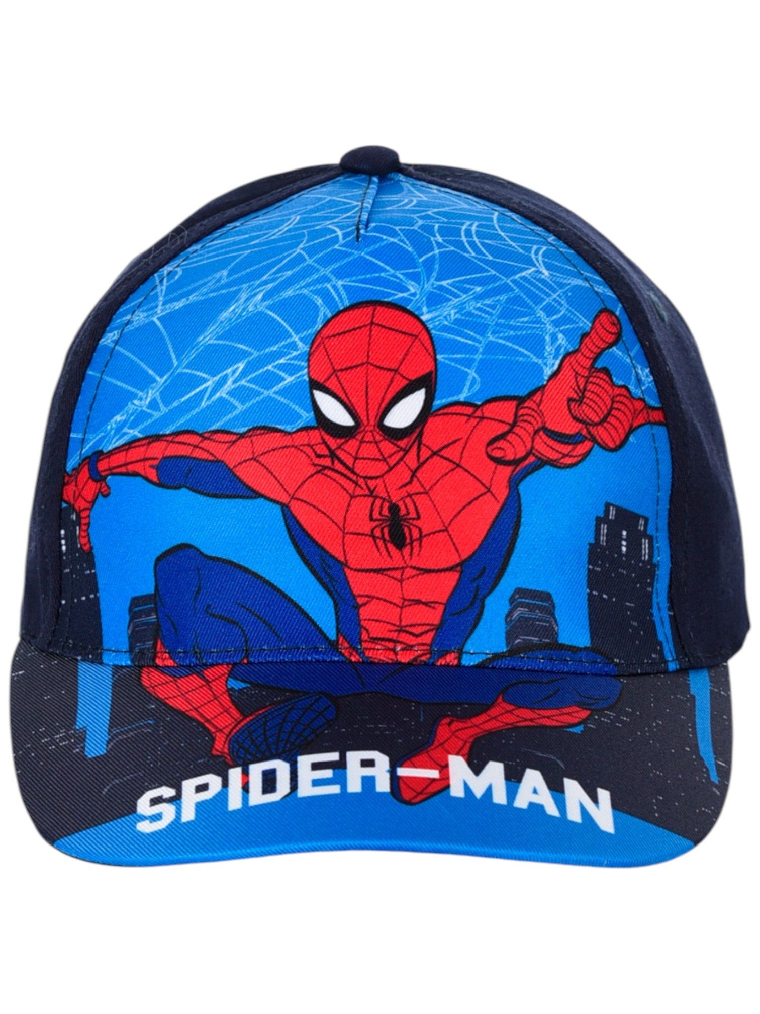 Spiderman Baseball Cap Marvel Jungen Sommerkappe Größe 52-54 cm