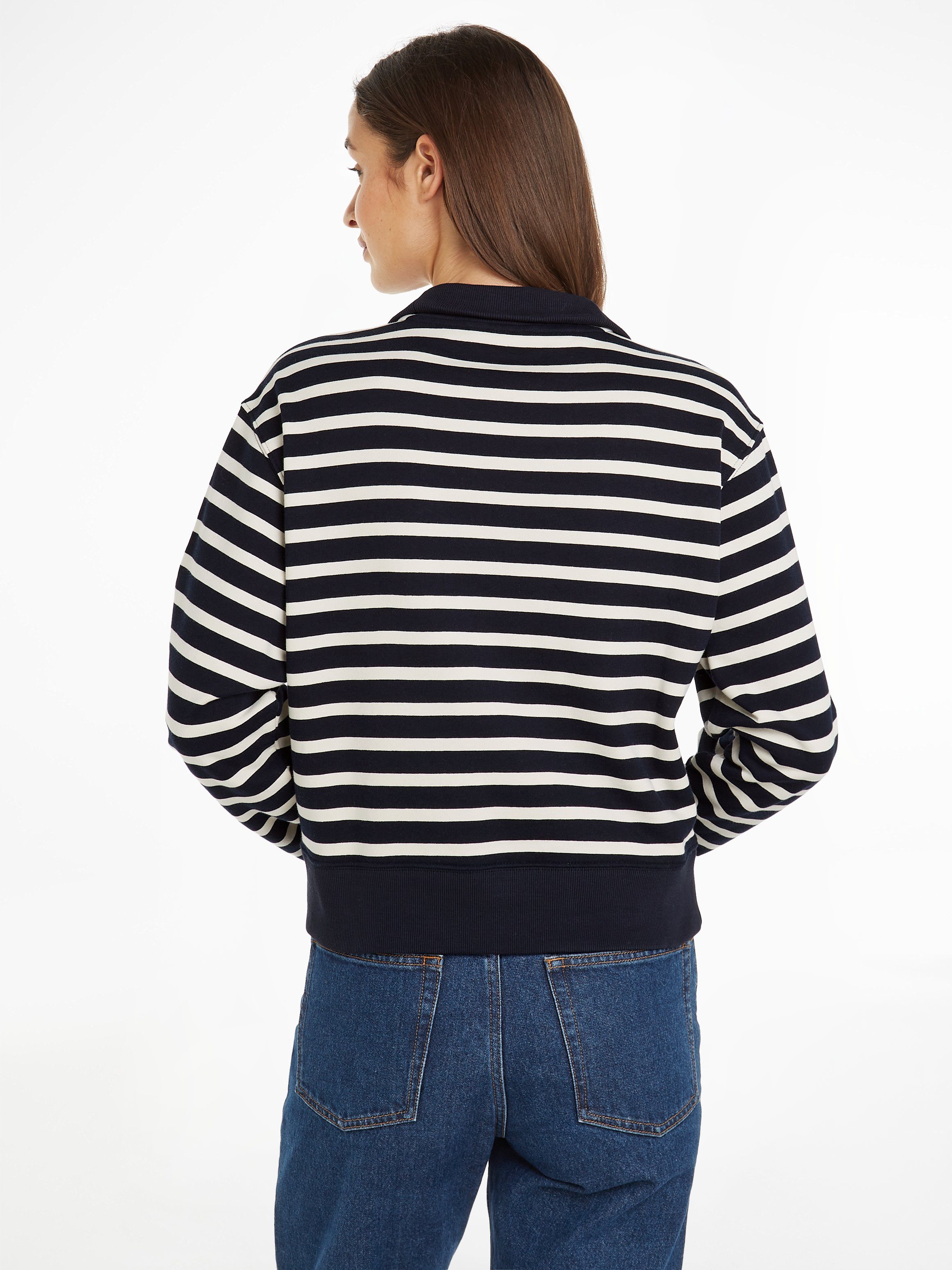 Tommy Hilfiger Sweater SMD BRETON STRIPE günstig online kaufen