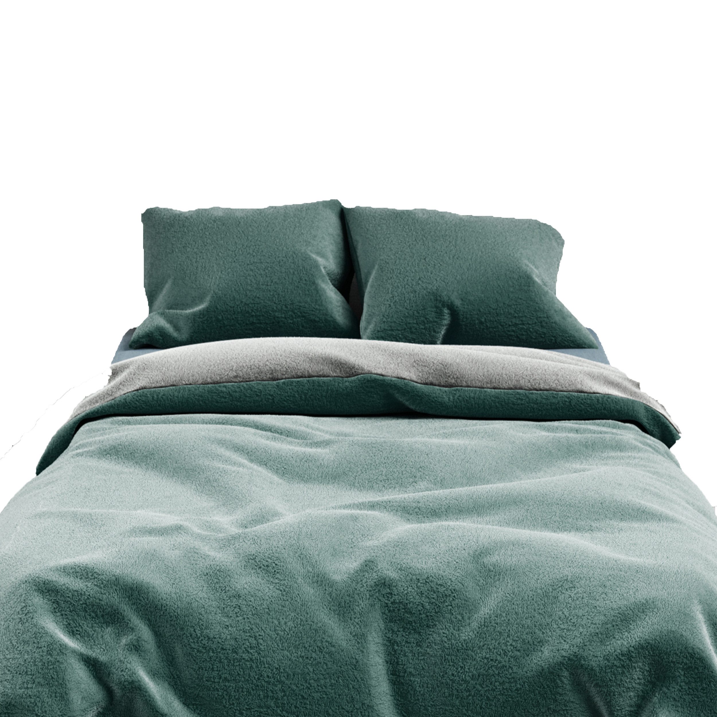 Leonado Vicenti Bettwäsche Winter Teddy Plüsch, Fleece, 2 teilig, Flauschig günstig online kaufen