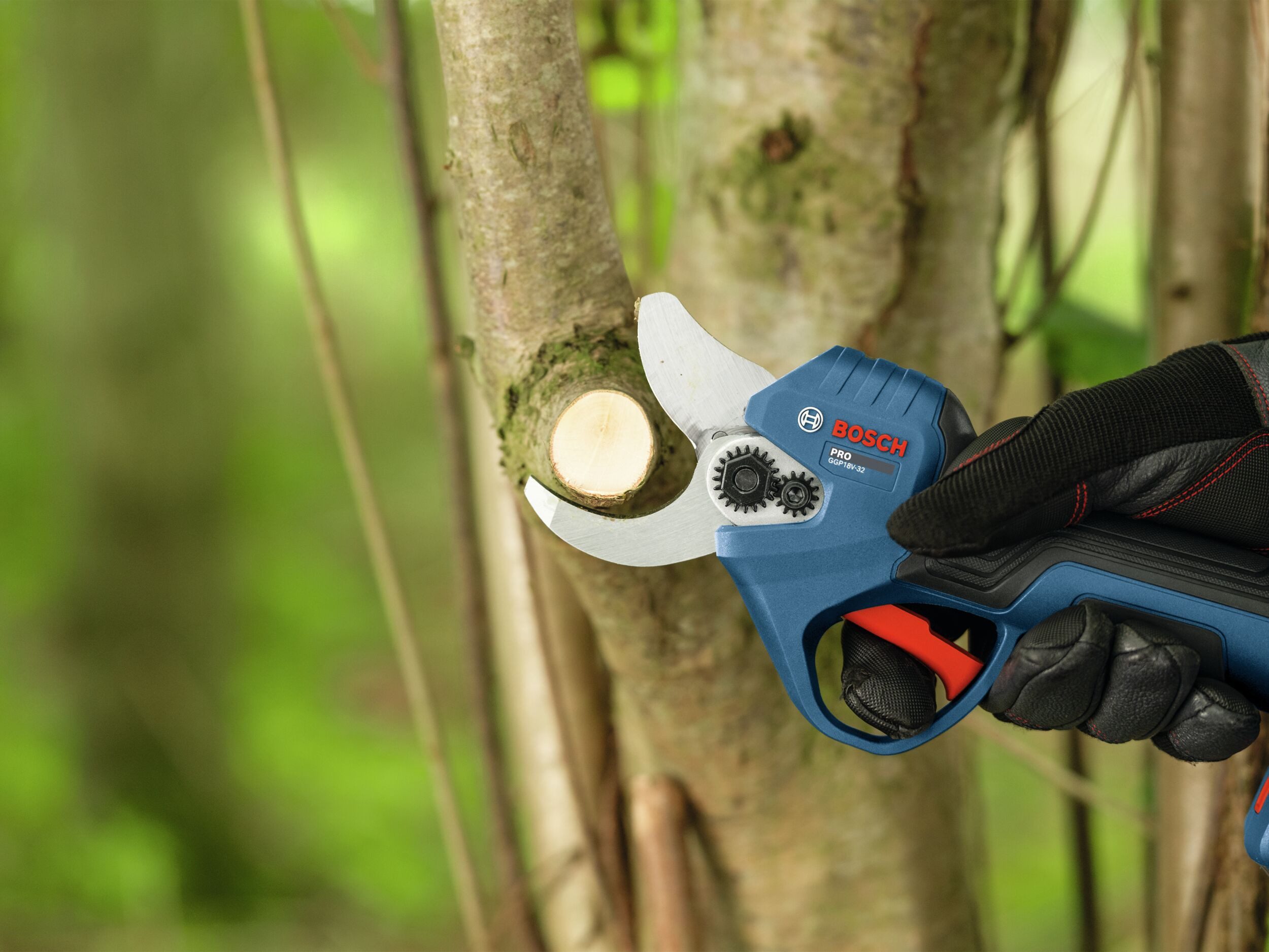 BOSCH Akku-Astschere GGP 18V-32, Gartenschere Ohne Akku - im Karton