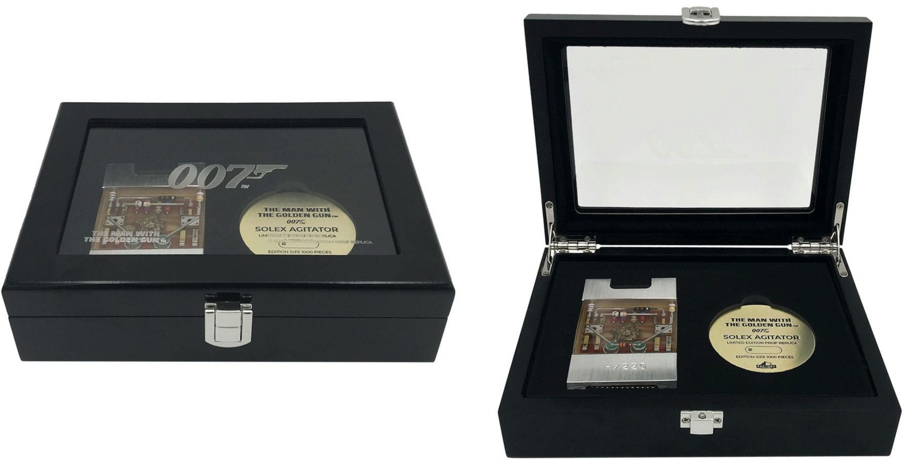 Factory Entertainment Sammelfigur James Bond The Man with the Golden Gun 1/1 Solex Agitator Limited Edit