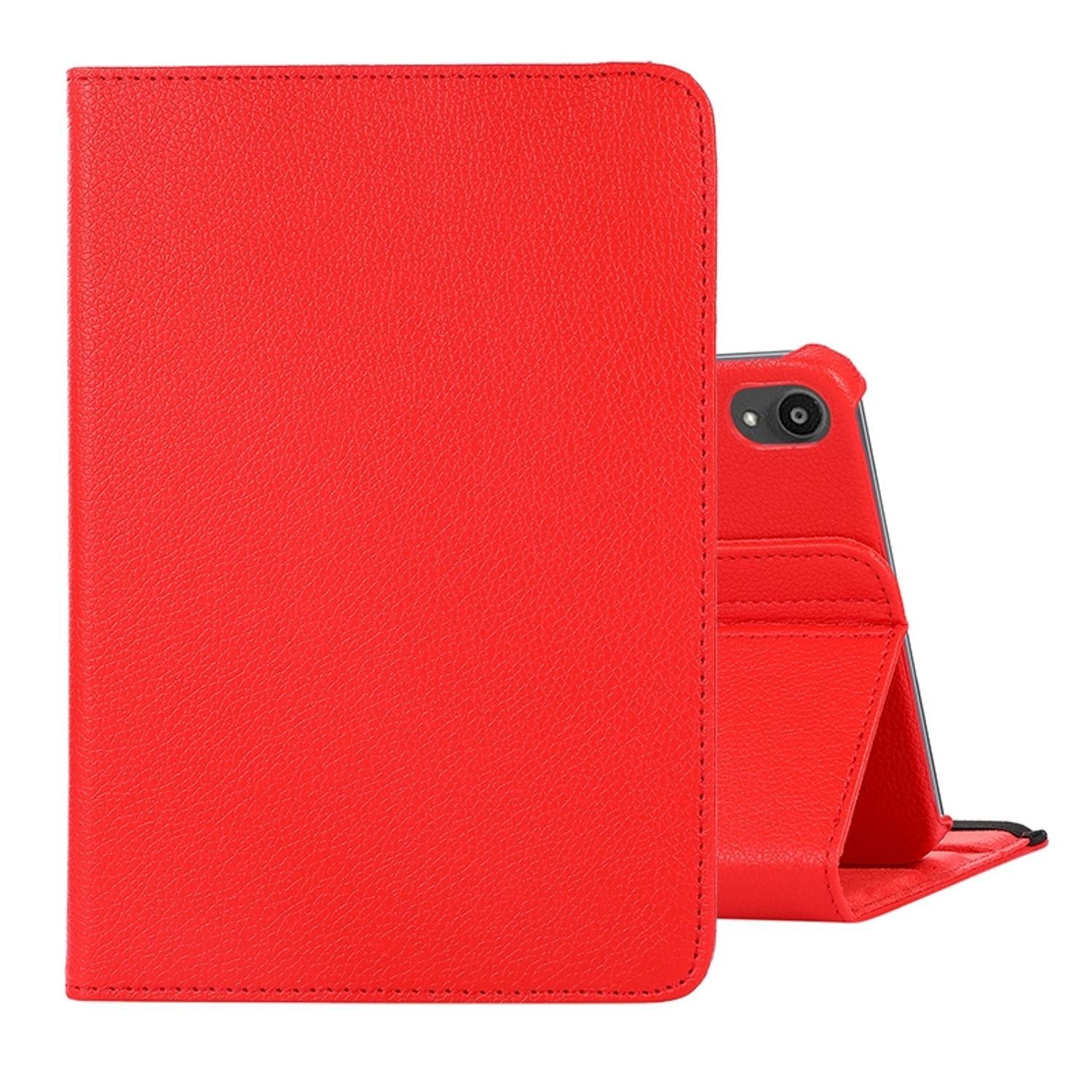 König Design Tablet-Hülle Apple iPad mini 6, Tablethülle für Apple iPad mini 6 Schutztasche Wallet Cover 360 Case Etuis