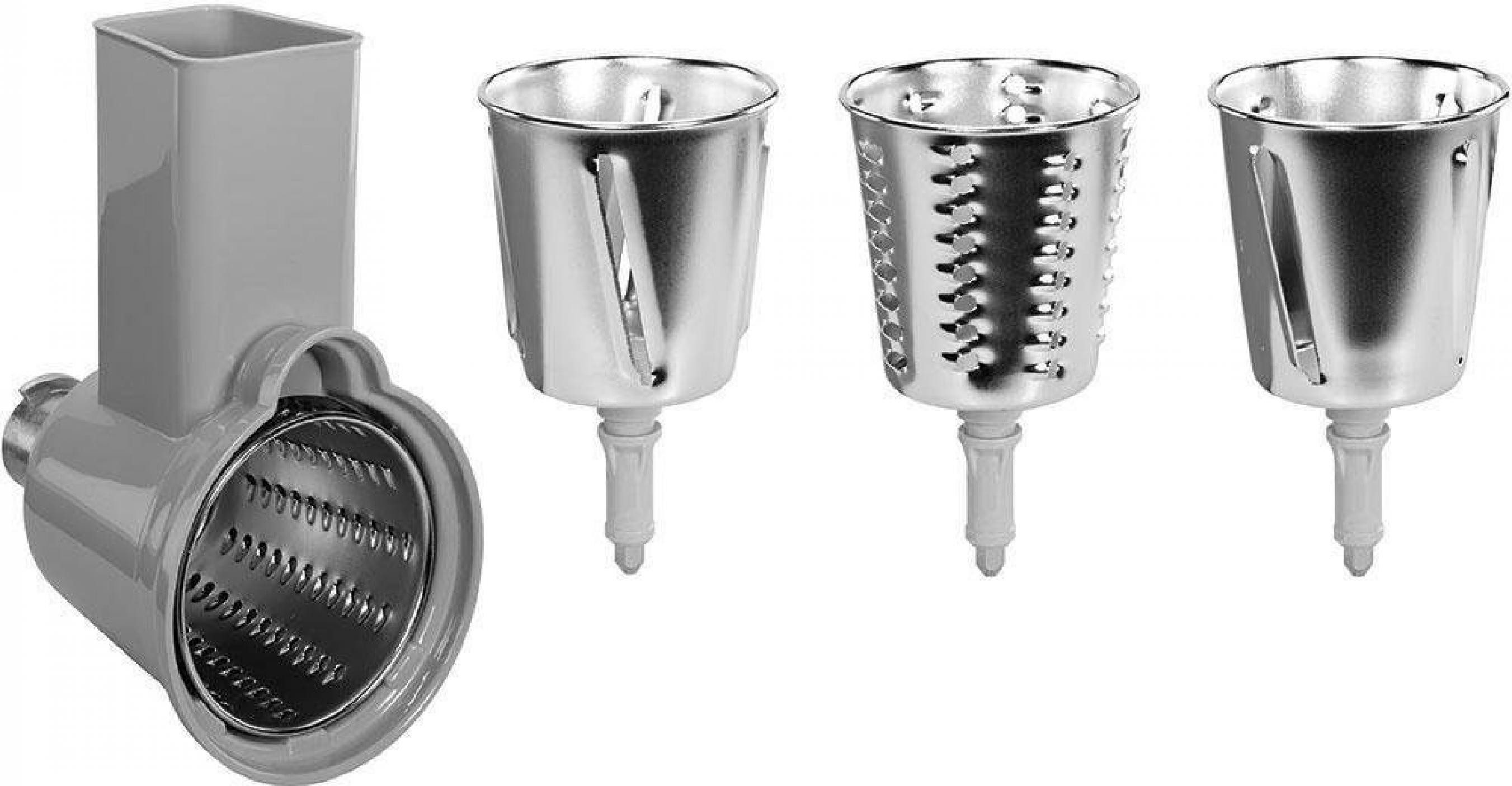 Smeg Küchenmaschinen Zubehör-Set SMSG01 Gemüseschneiderset Edelstahl