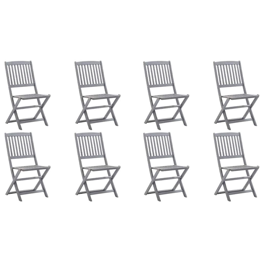 vidaXL Gartenstuhl Klappbare Gartenstühle 8 Stk. günstig online kaufen