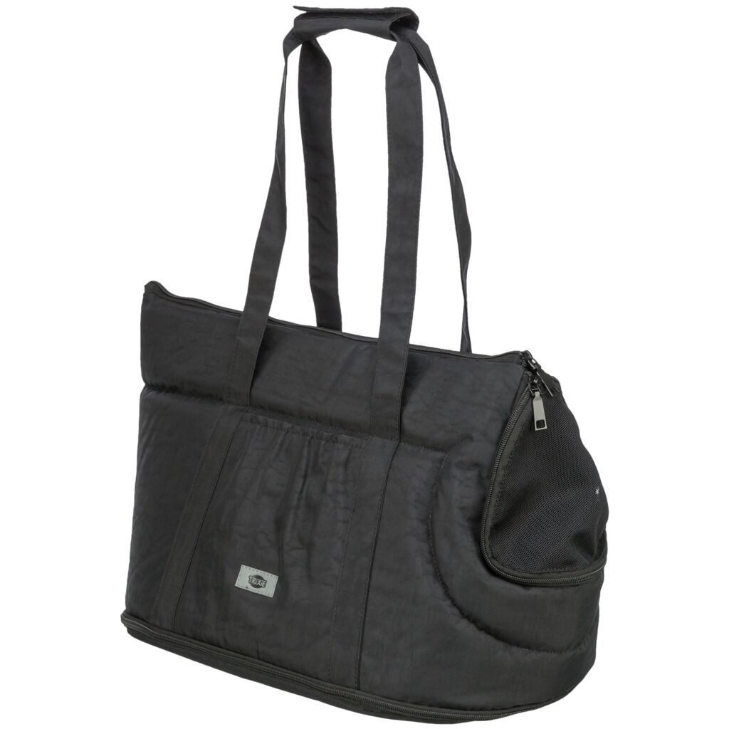 TRIXIE Tiertransporttasche Tasche Riva - schwarz - 26 × 30 × 45 cm