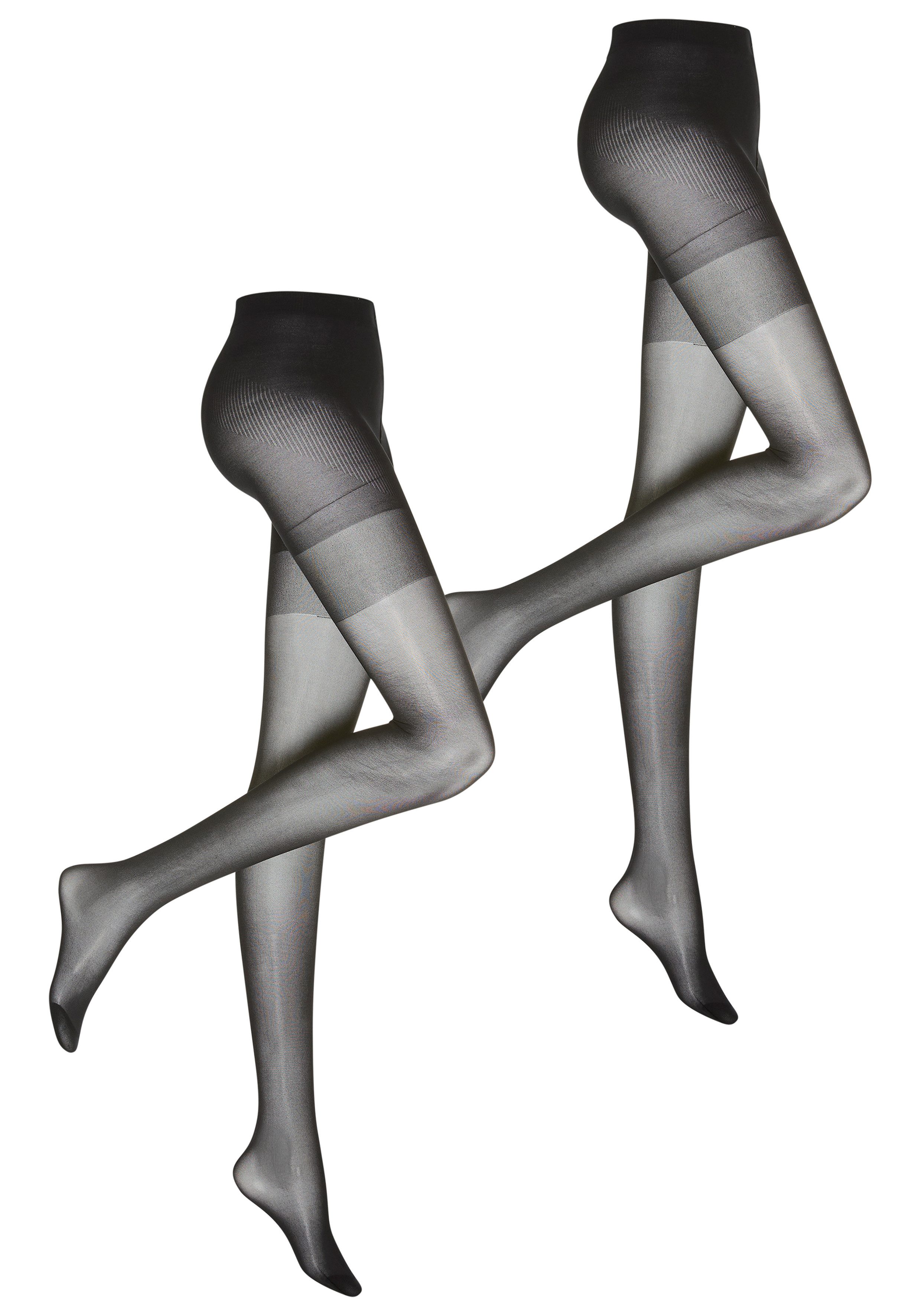 Sarlini Shaping-Strumpfhose 40 DEN (2 St) Shape-Strumpfhose mit elegantem Satinglanz