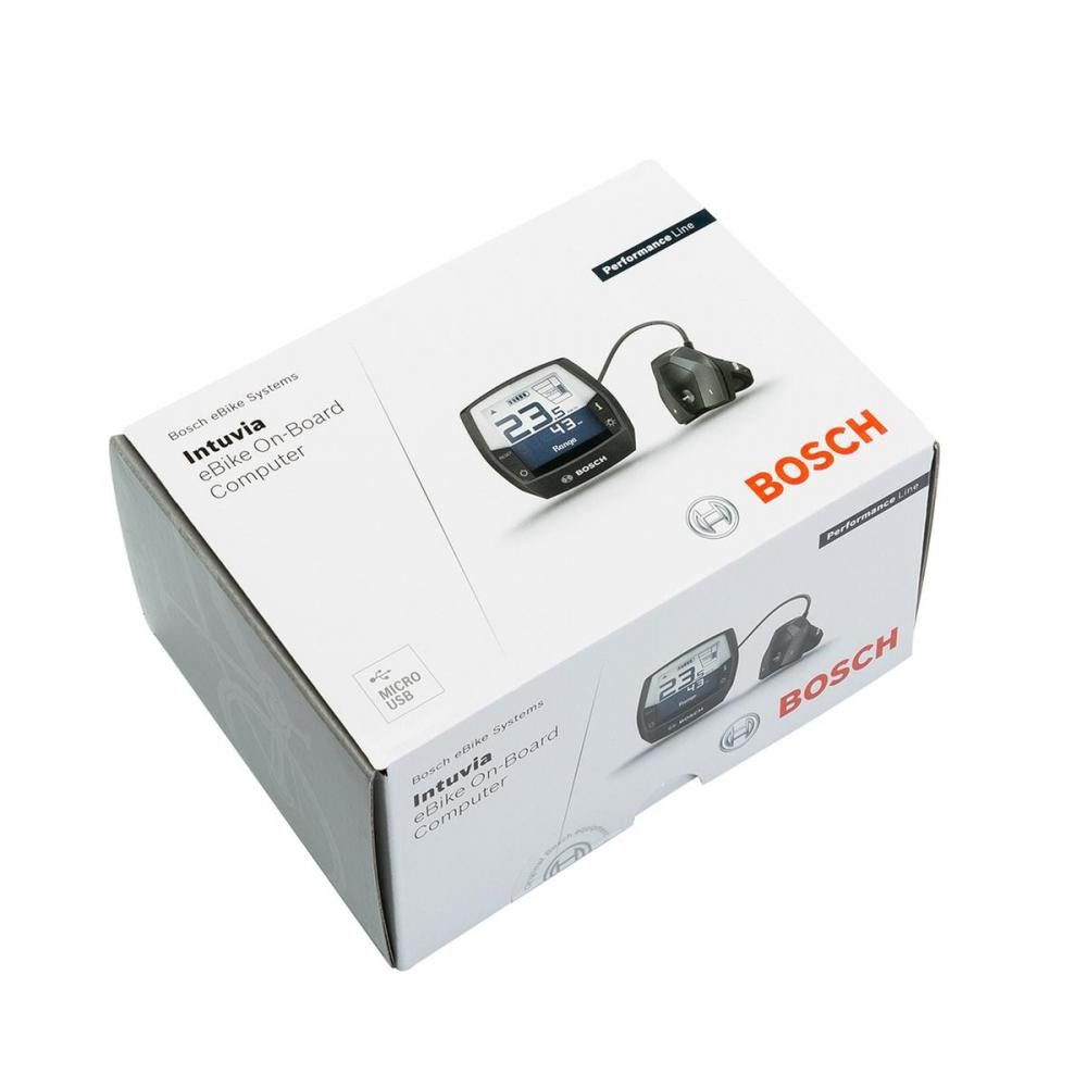 BOSCH Bosch Nachrüst-Kit Intuvia (BUI255) - komfortables E-Bike Display-Upgr E-Bike Akku