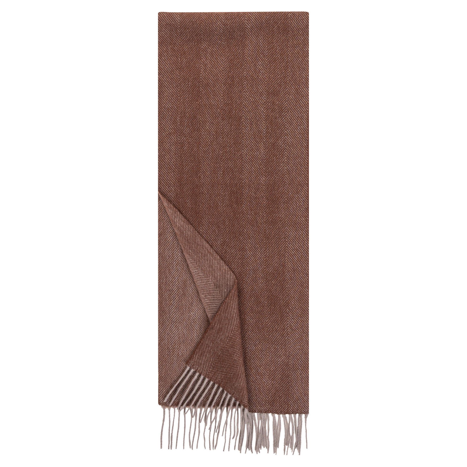 Roeckl Strickschal ANTONIA 29X161, Klassischer Wollschal im Herringbone-Muster